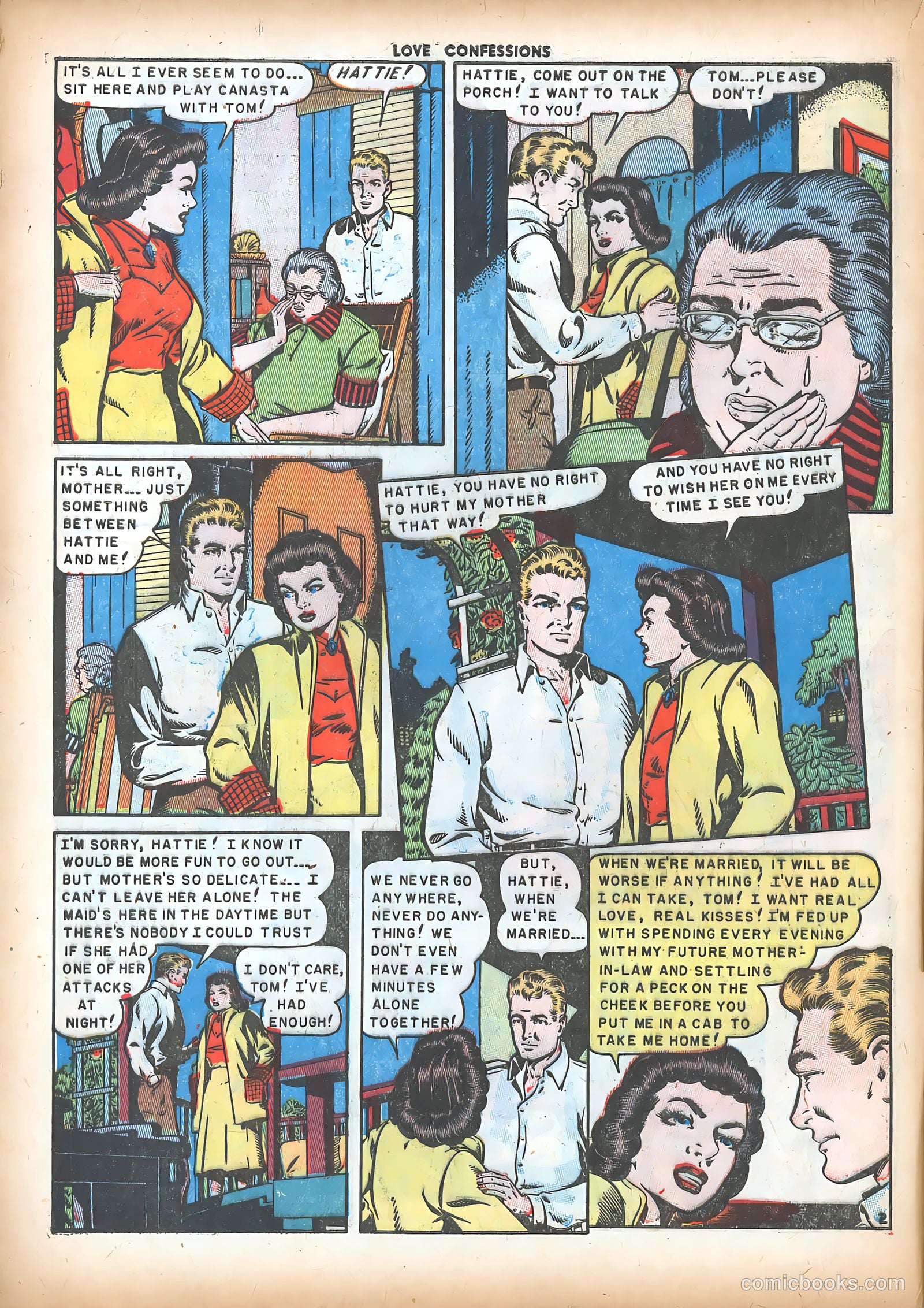 Love Confessions #7 (1950) — page 4 of 51