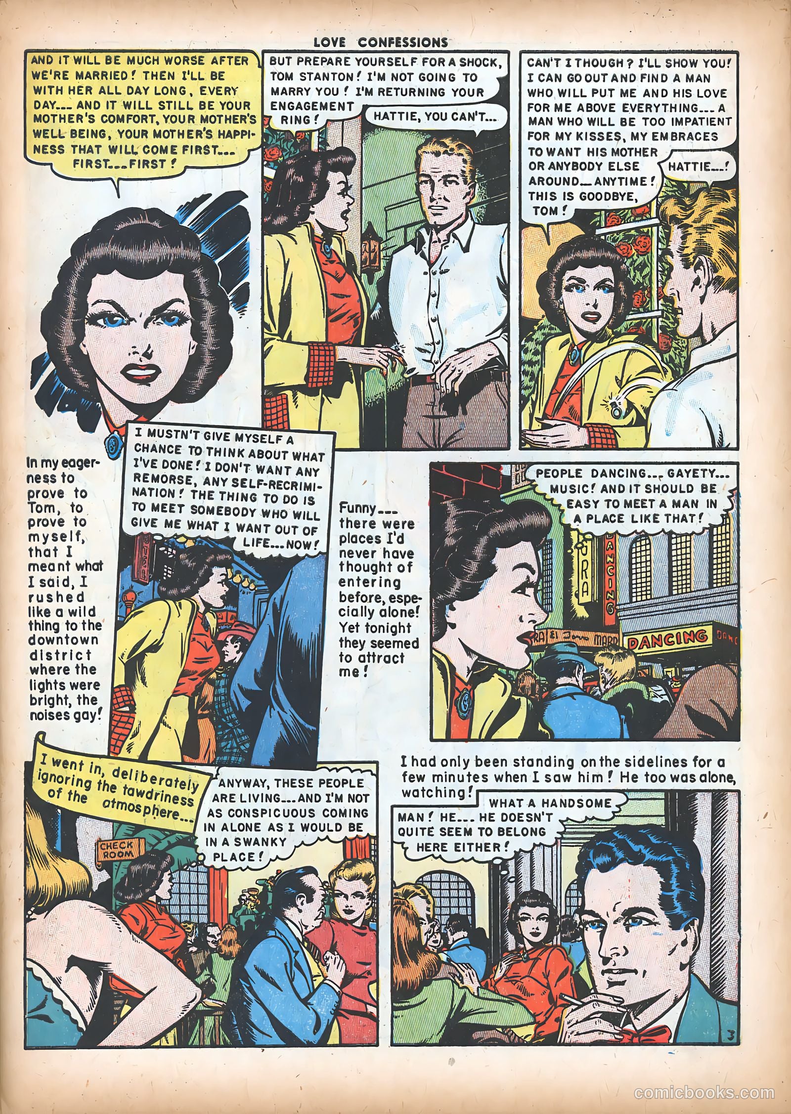 Love Confessions #7 (1950) — page 5 of 51