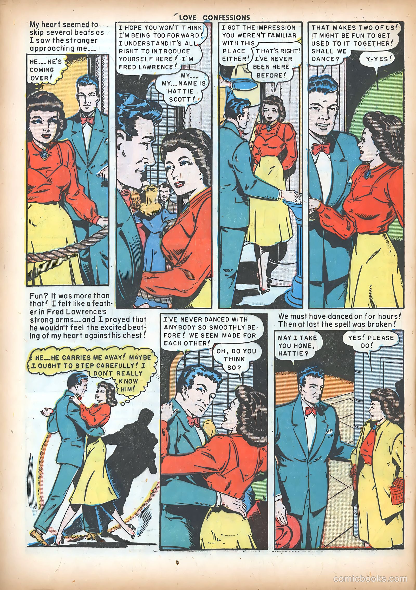 Love Confessions #7 (1950) — page 6 of 51