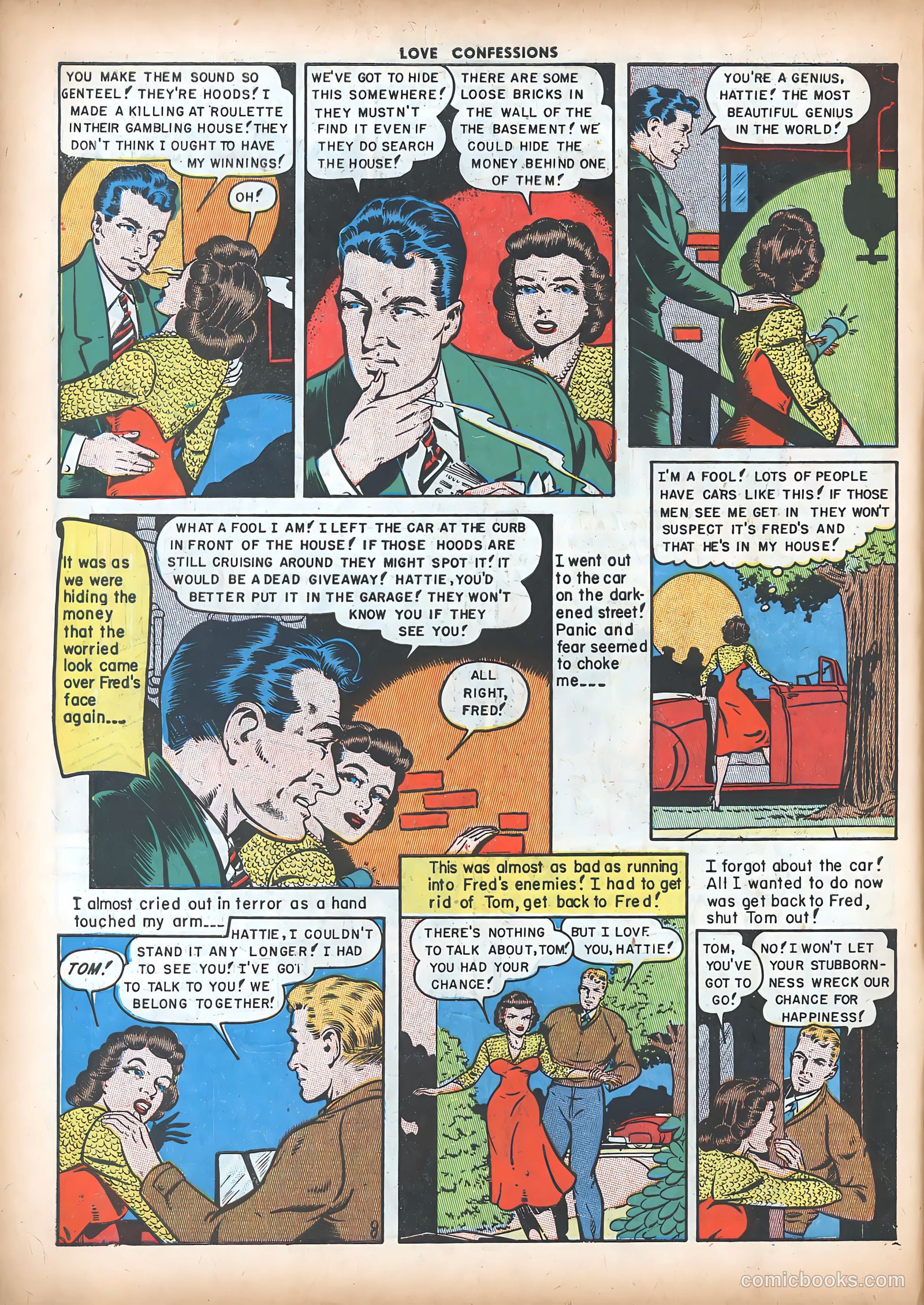 Love Confessions #7 (1950) — page 10 of 51