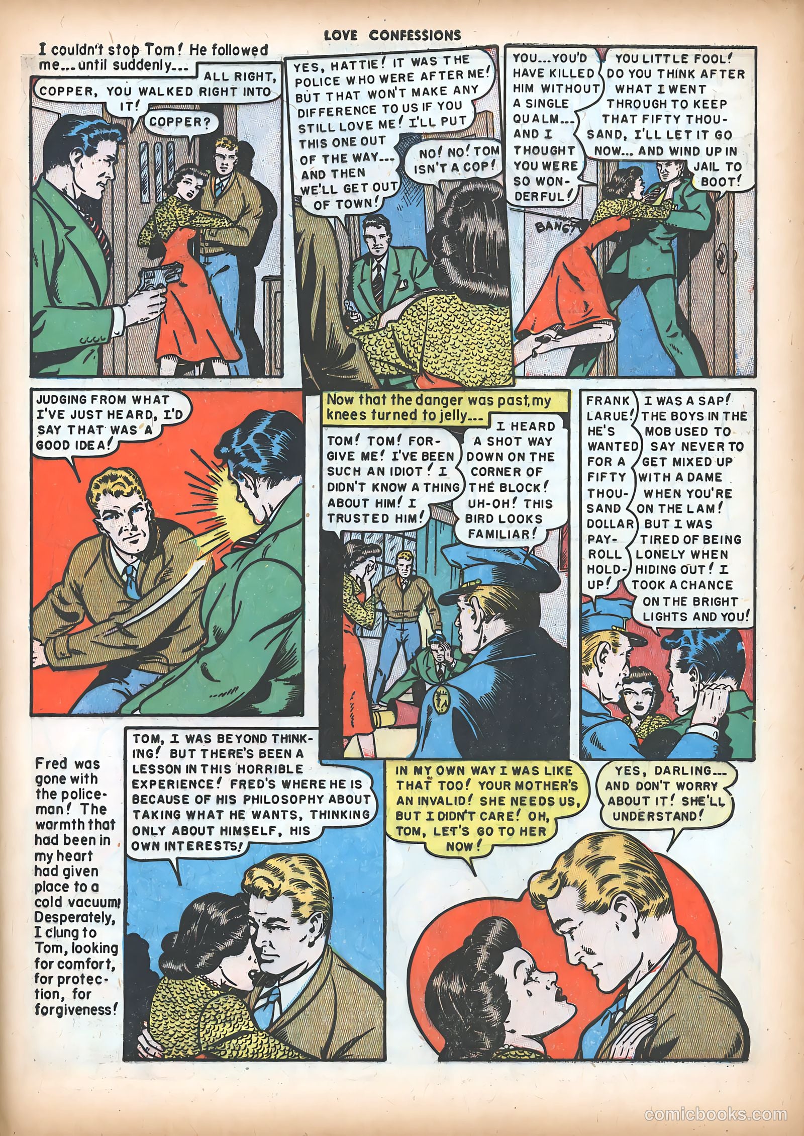 Love Confessions #7 (1950) — page 11 of 51