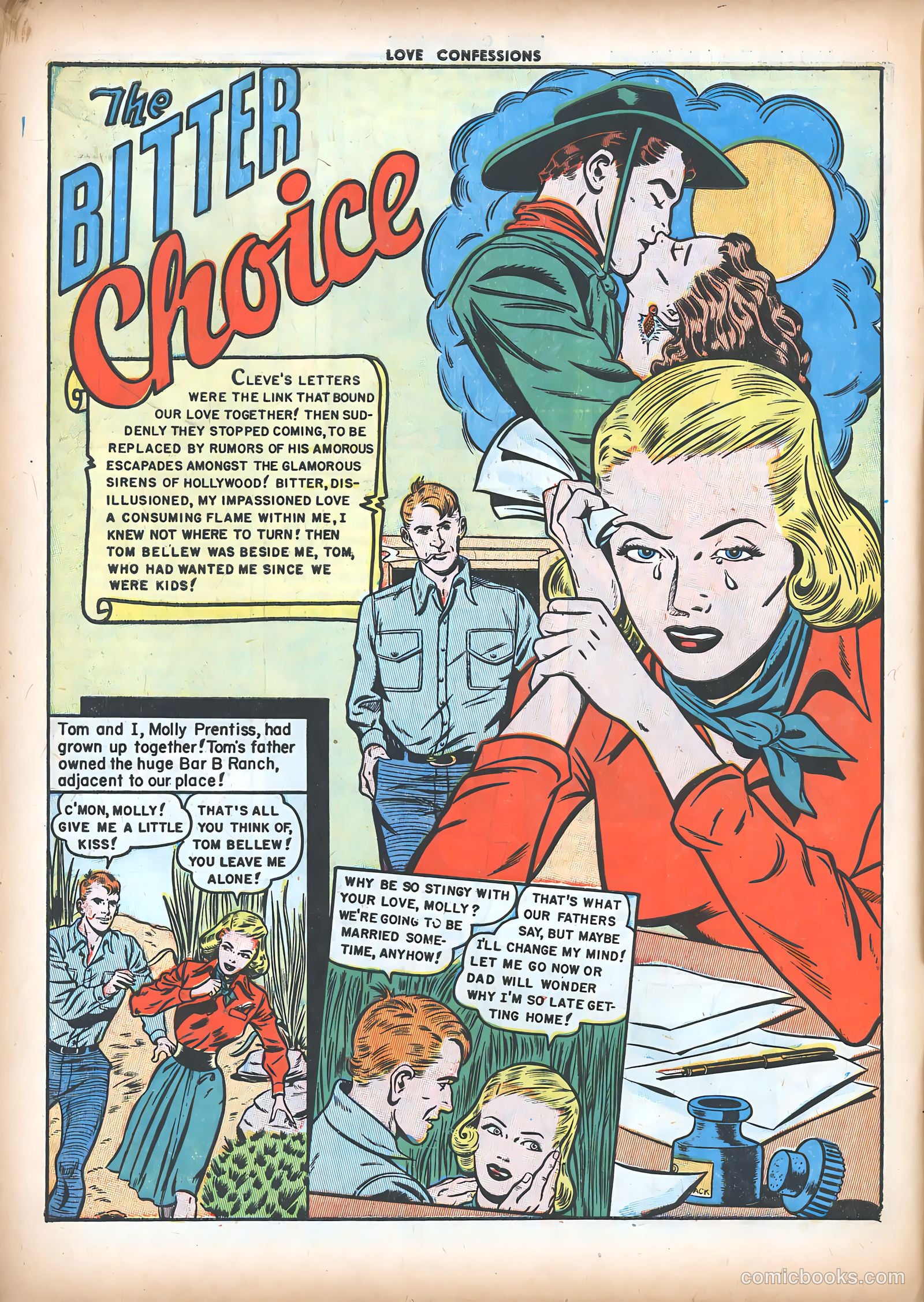 Love Confessions #7 (1950) — page 12 of 51