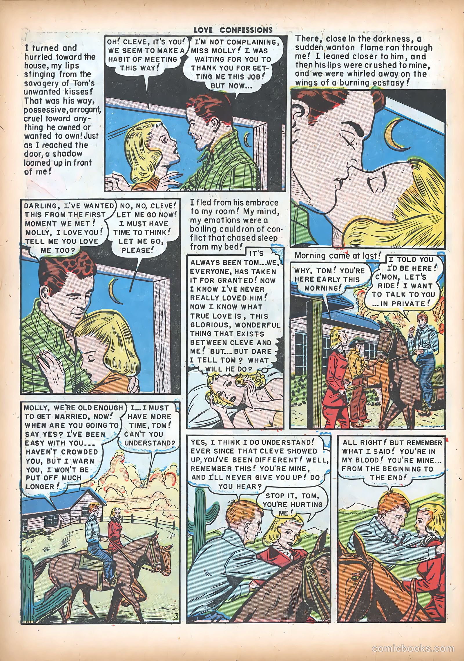 Love Confessions #7 (1950) — page 14 of 51