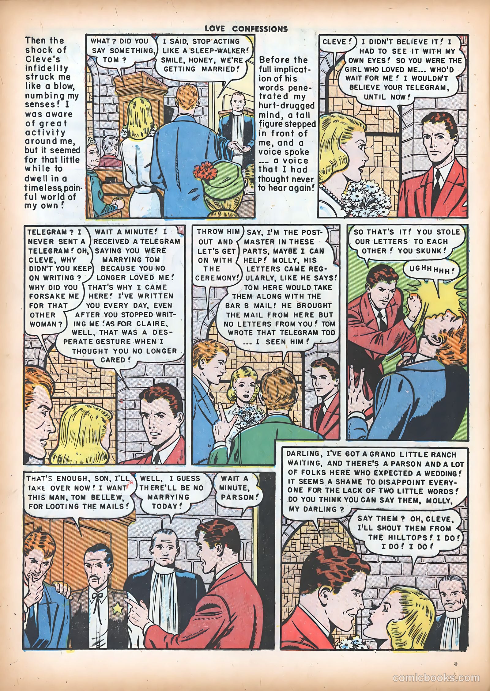 Love Confessions #7 (1950) — page 18 of 51