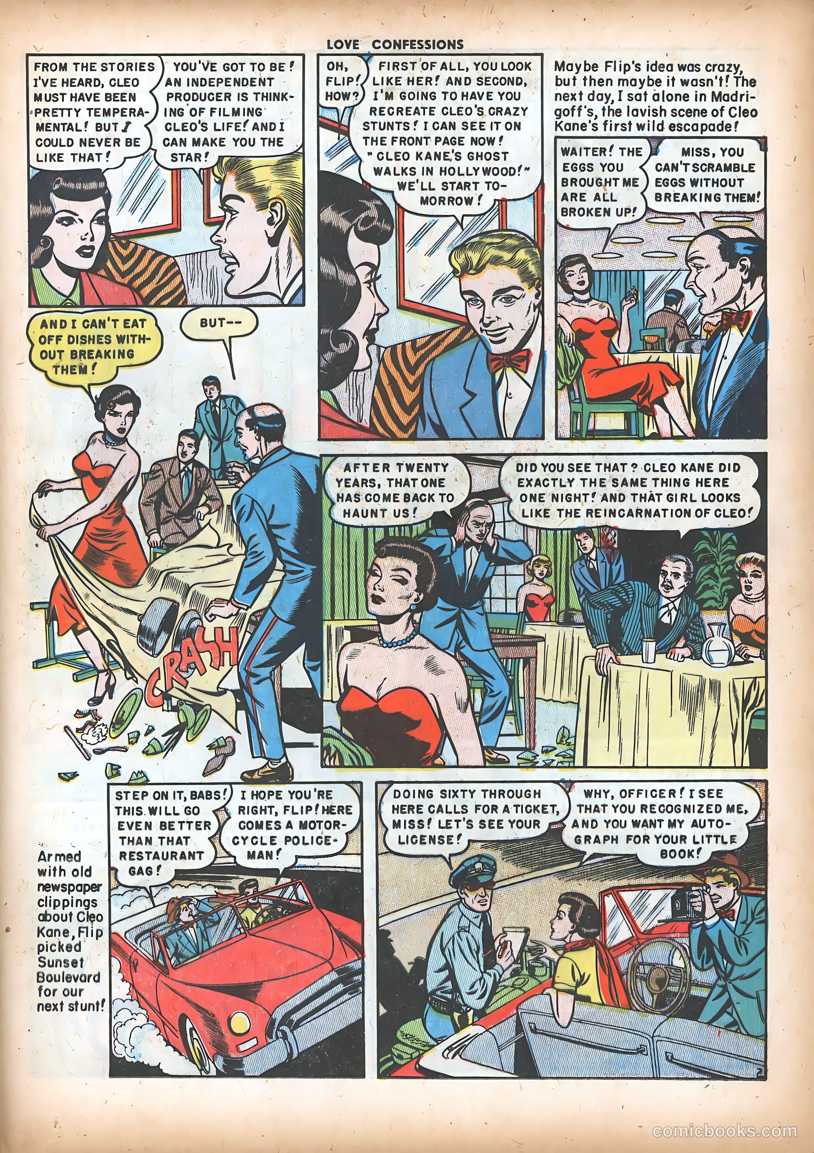Love Confessions #7 (1950) — page 21 of 51