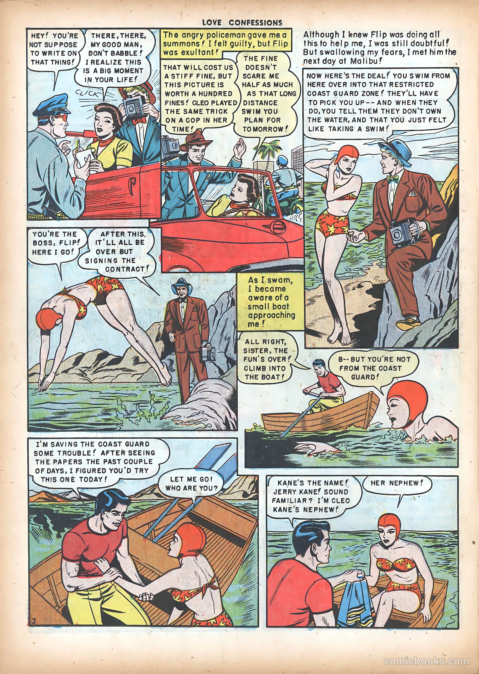 Love Confessions #7 (1950) — page 22 of 51