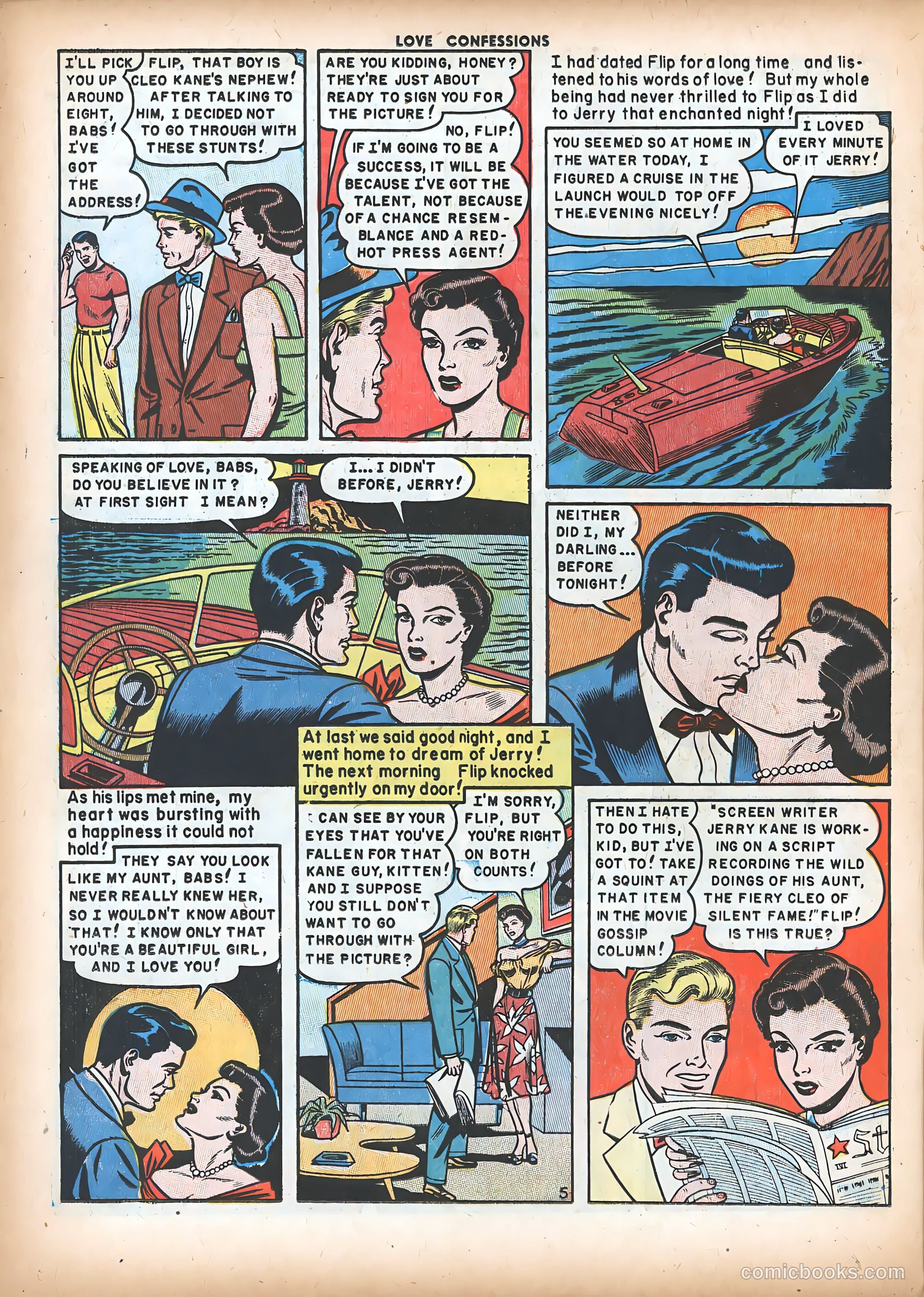 Love Confessions #7 (1950) — page 24 of 51