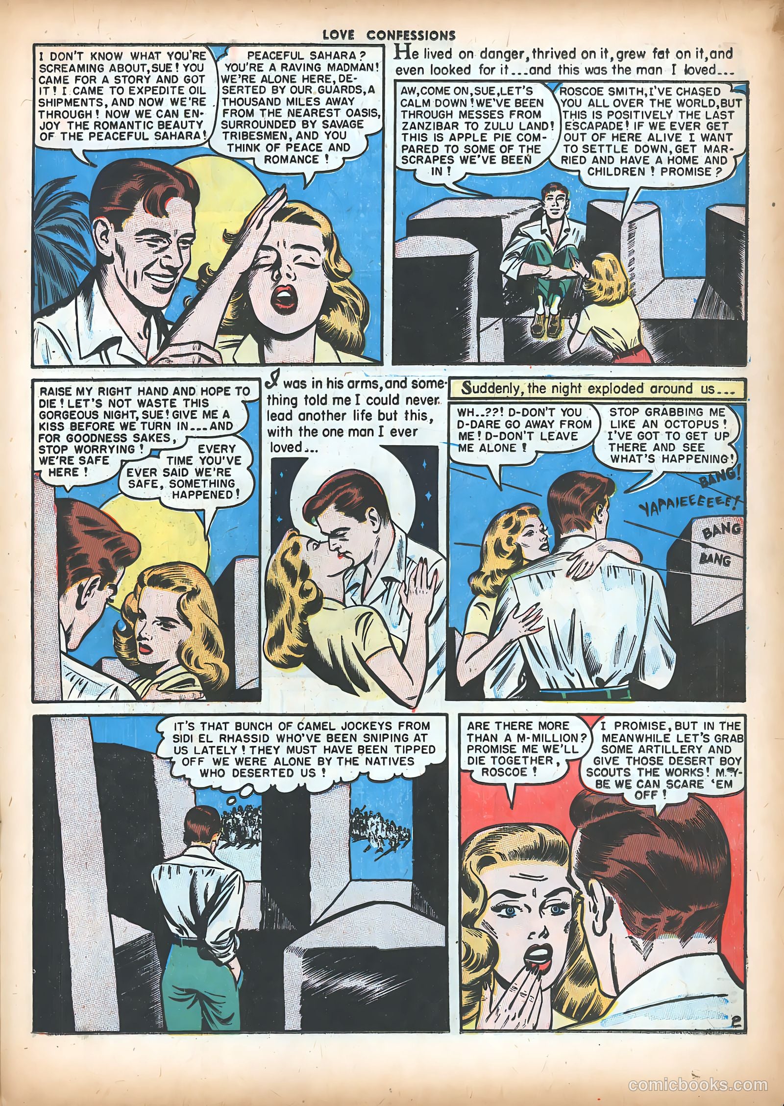 Love Confessions #7 (1950) — page 28 of 51