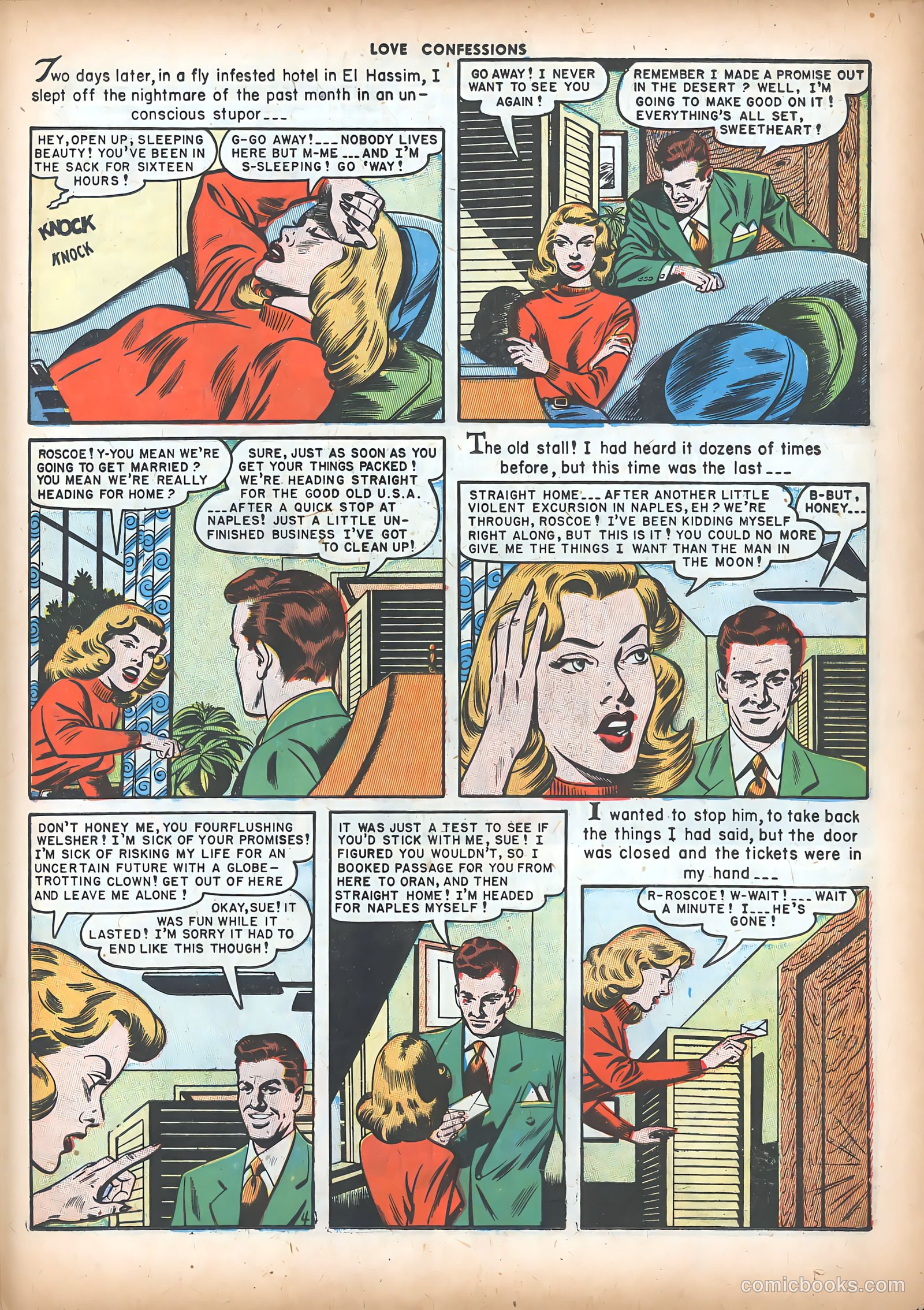 Love Confessions #7 (1950) — page 30 of 51