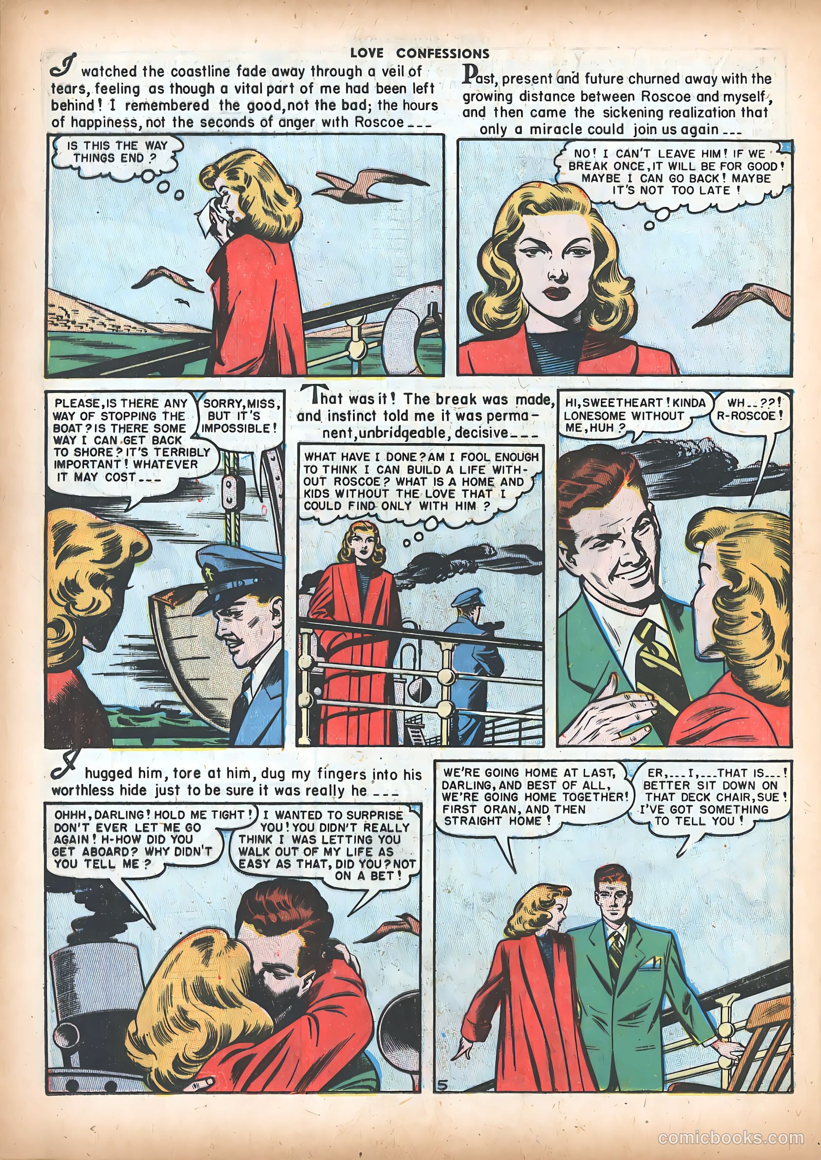 Love Confessions #7 (1950) — page 31 of 51