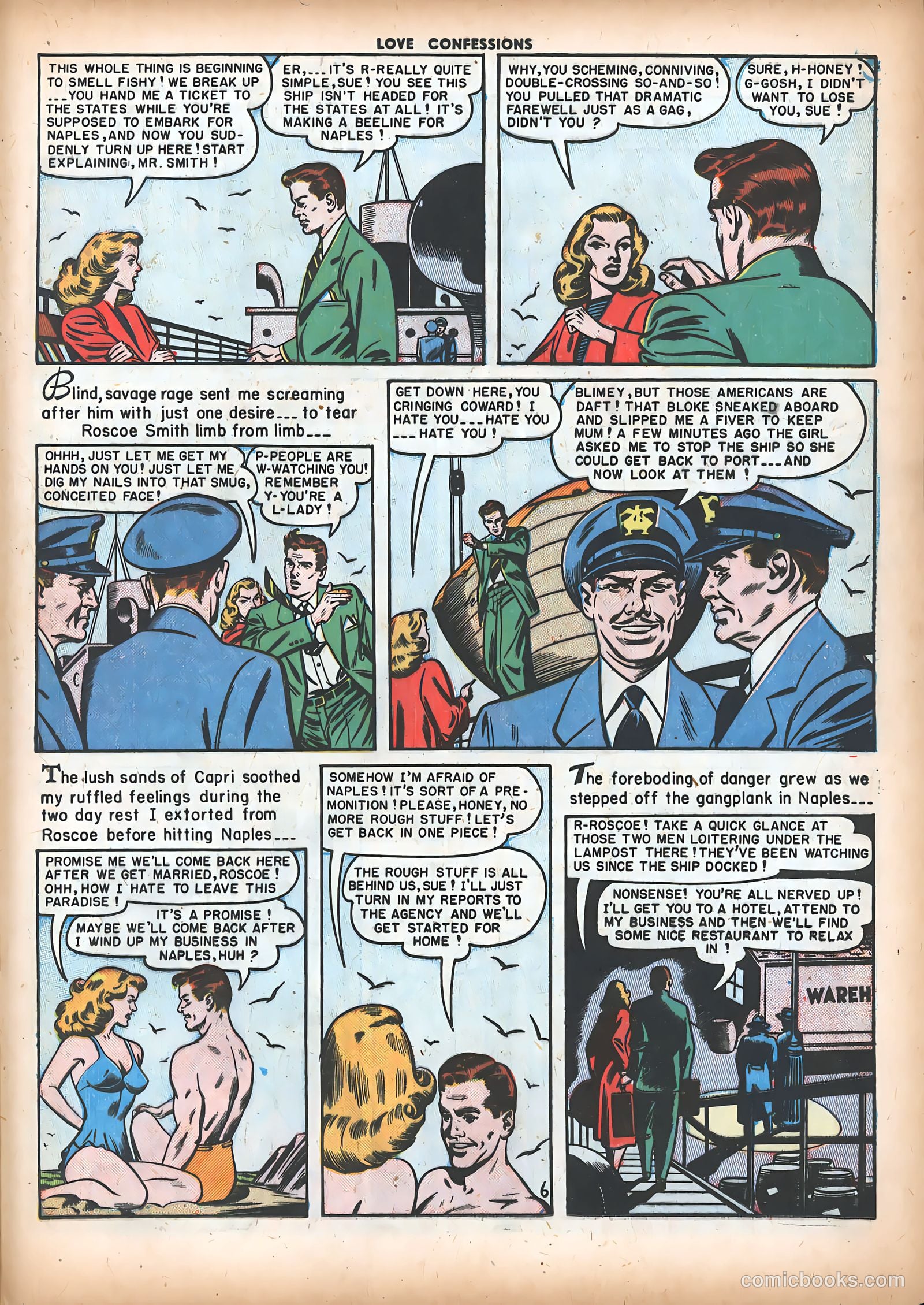 Love Confessions #7 (1950) — page 32 of 51