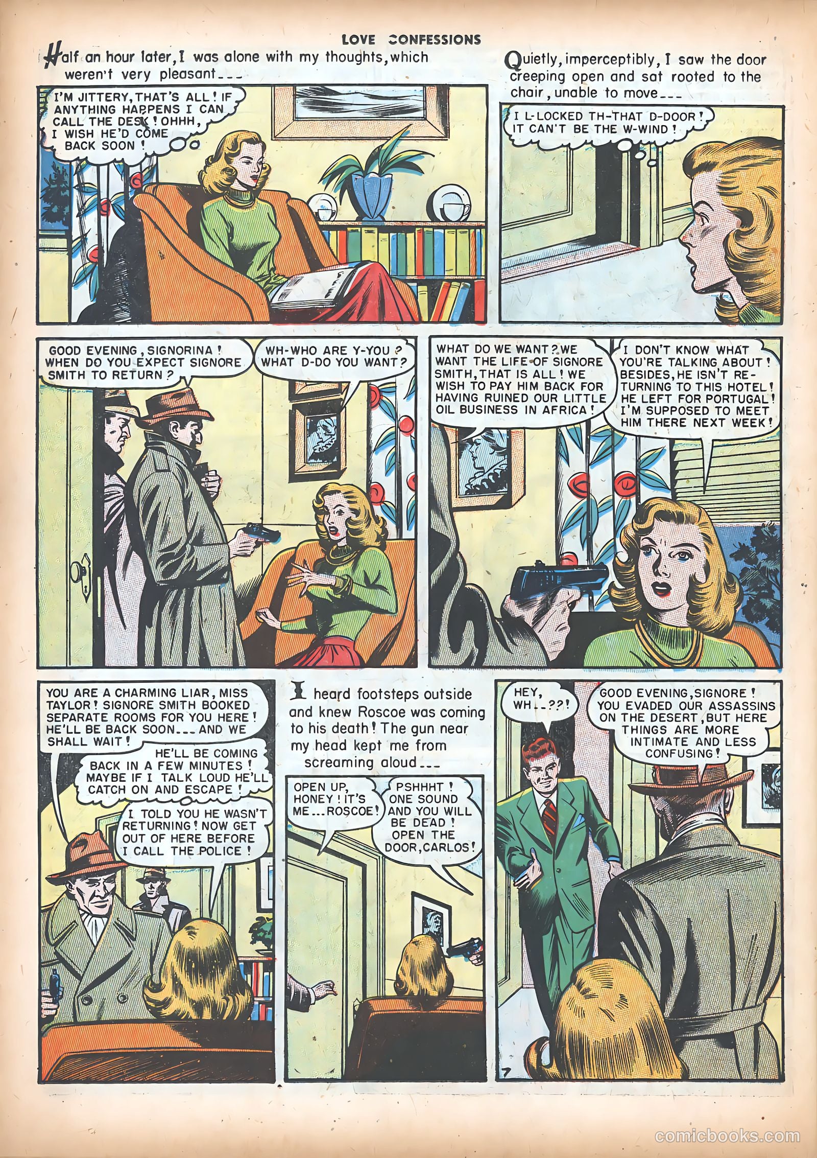 Love Confessions #7 (1950) — page 33 of 51