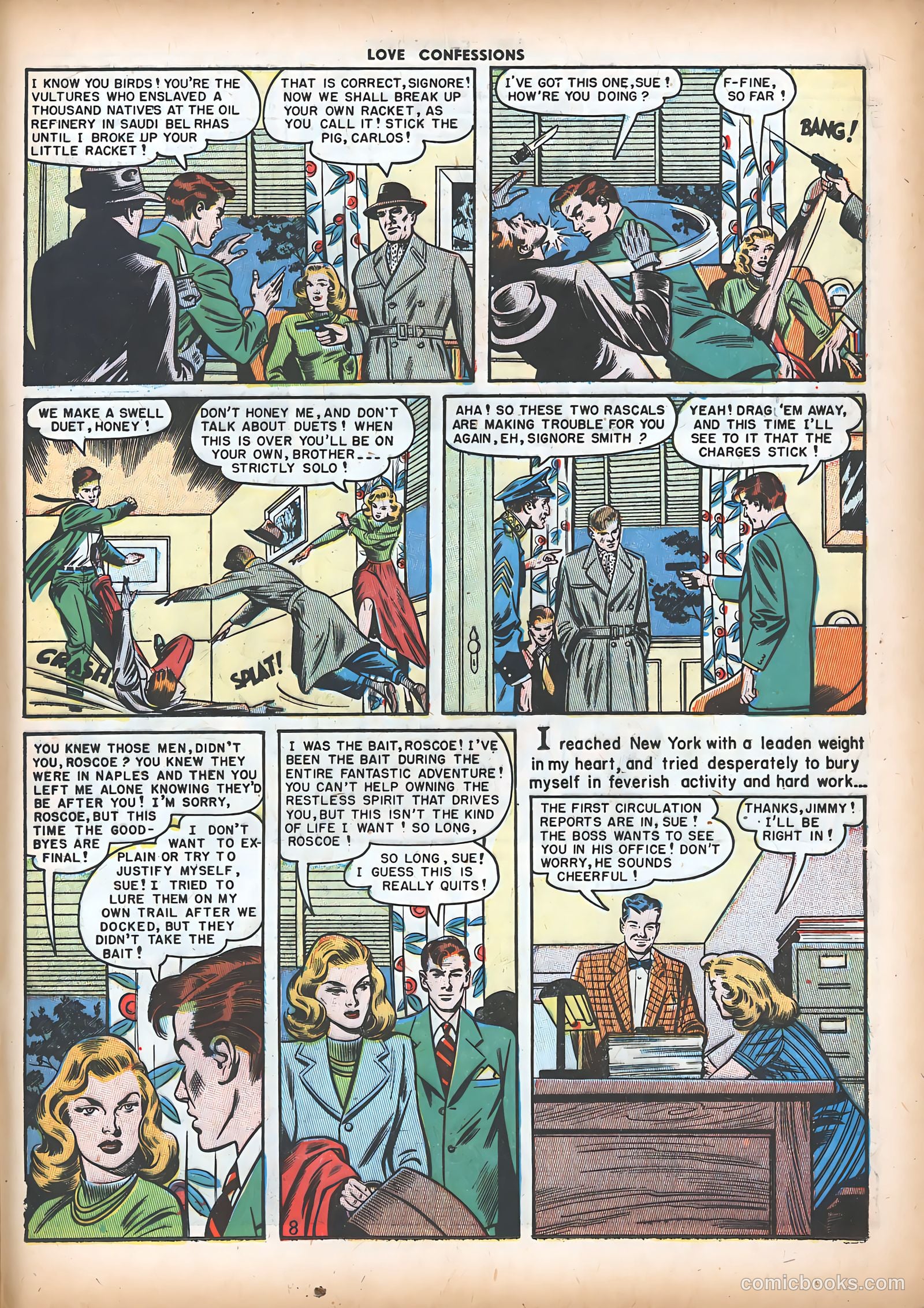 Love Confessions #7 (1950) — page 34 of 51