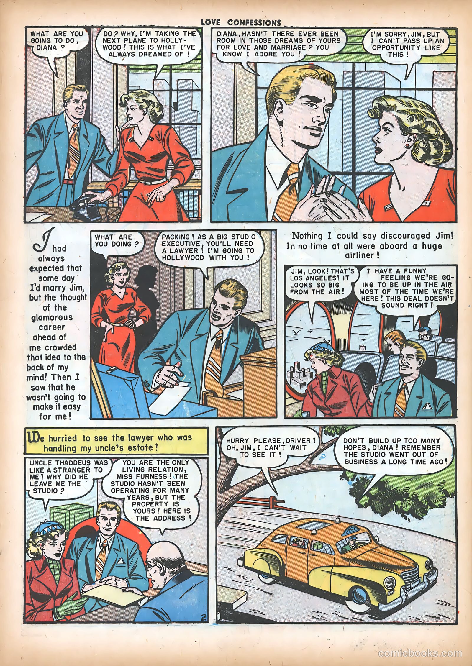 Love Confessions #7 (1950) — page 41 of 51