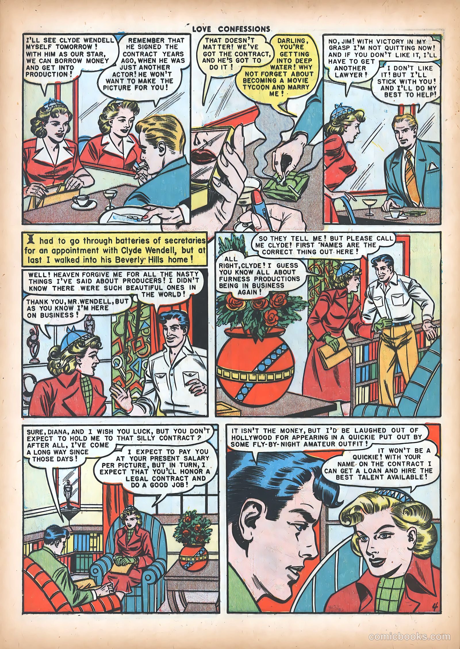 Love Confessions #7 (1950) — page 43 of 51