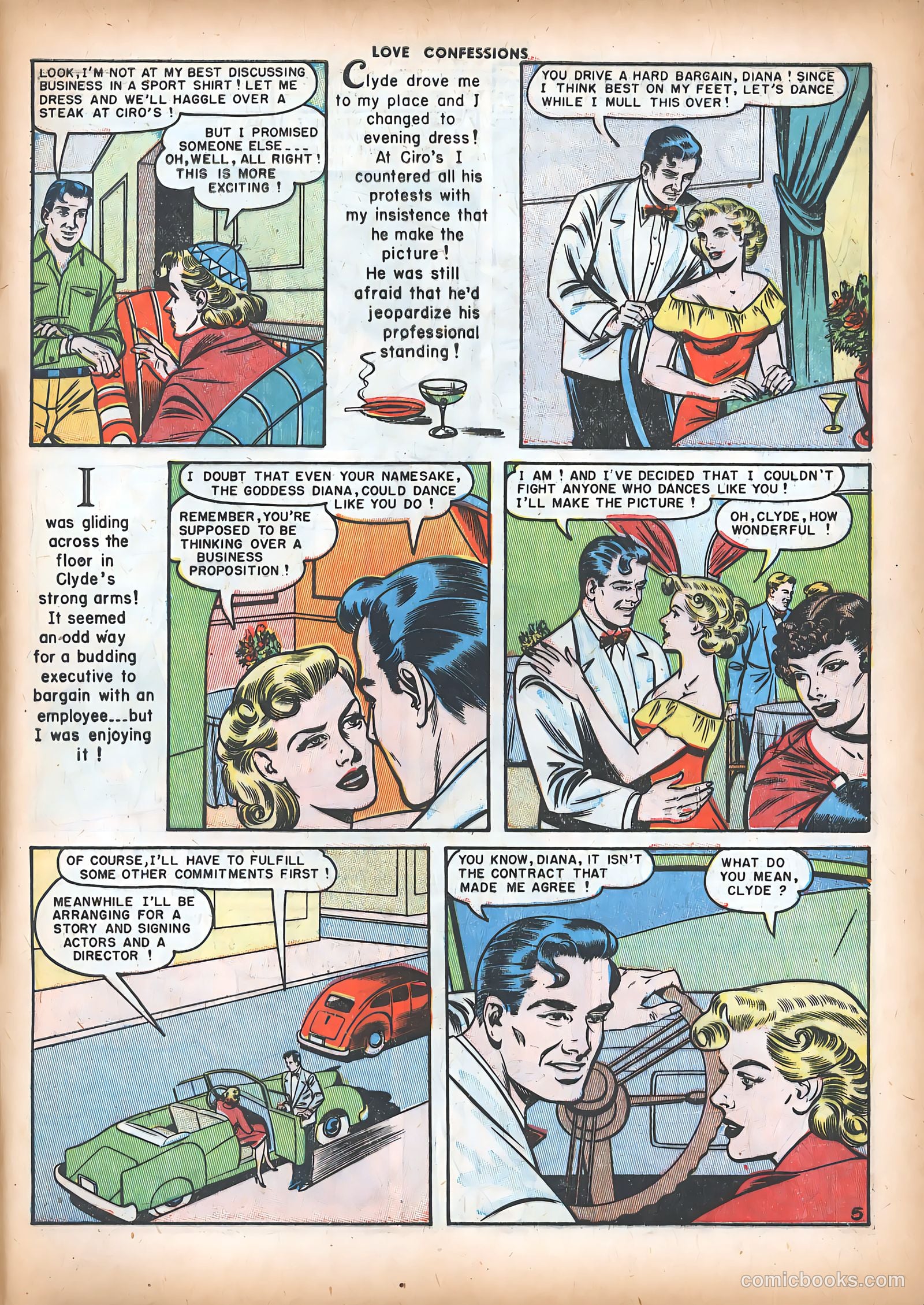Love Confessions #7 (1950) — page 44 of 51