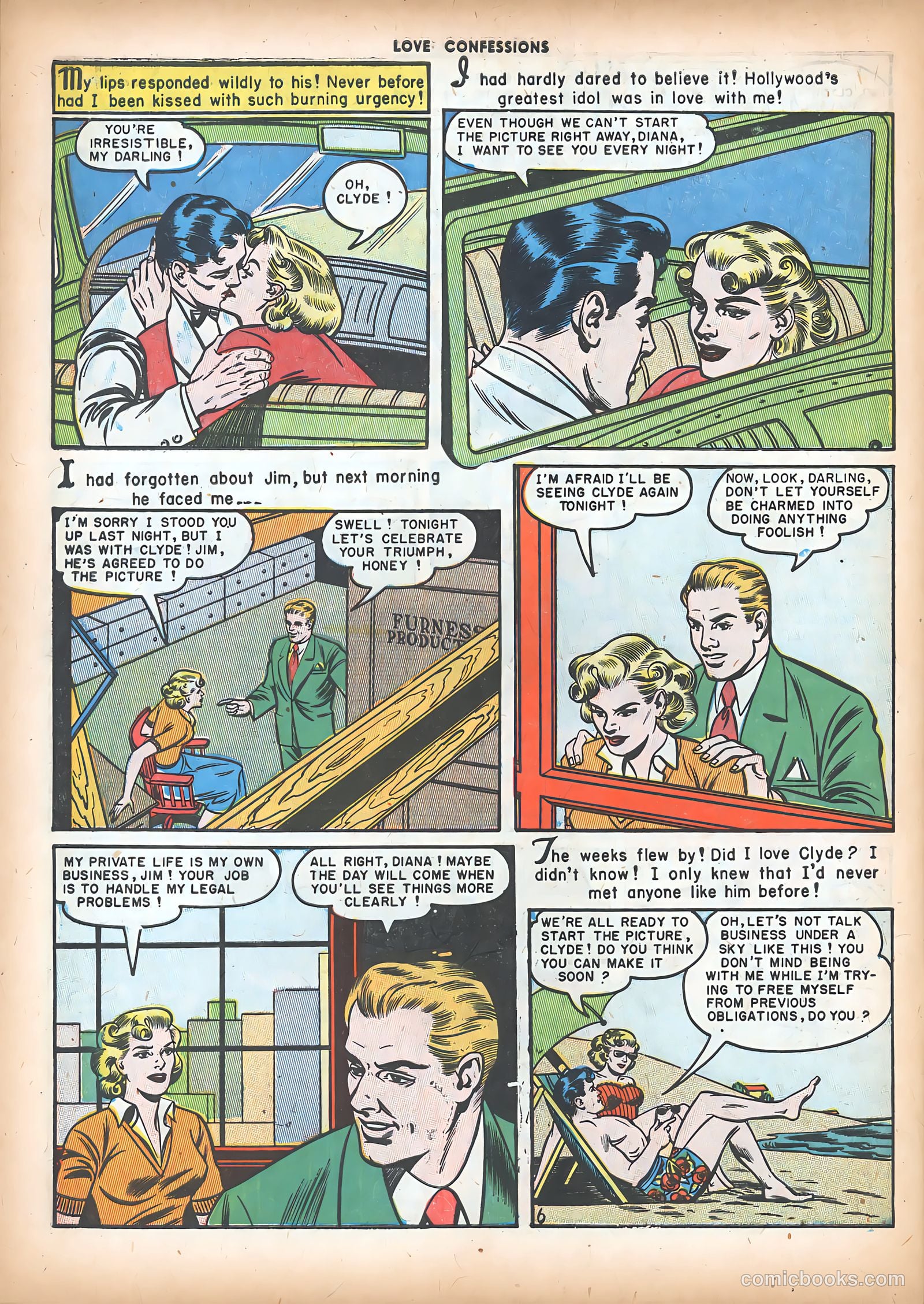 Love Confessions #7 (1950) — page 45 of 51