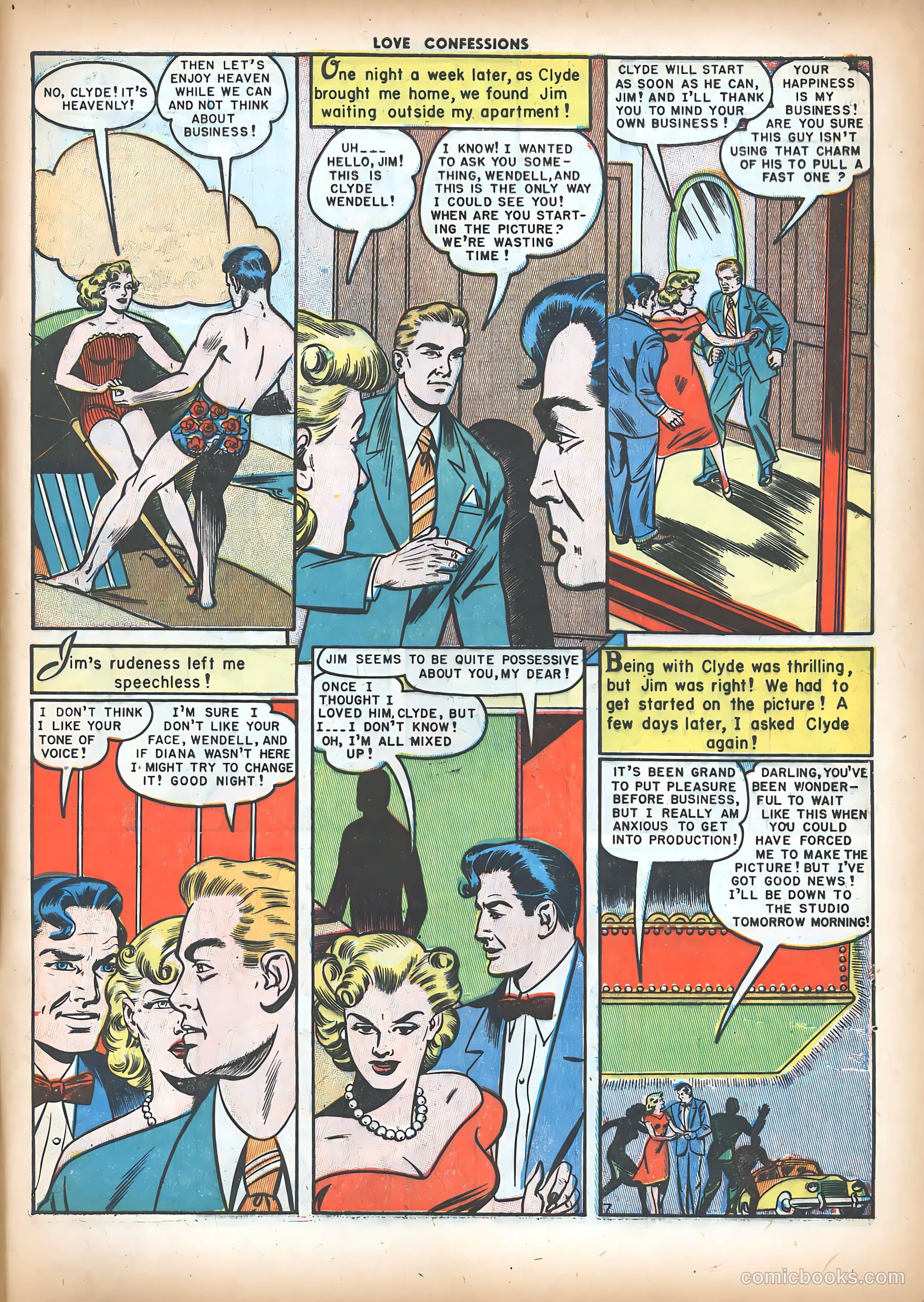 Love Confessions #7 (1950) — page 46 of 51