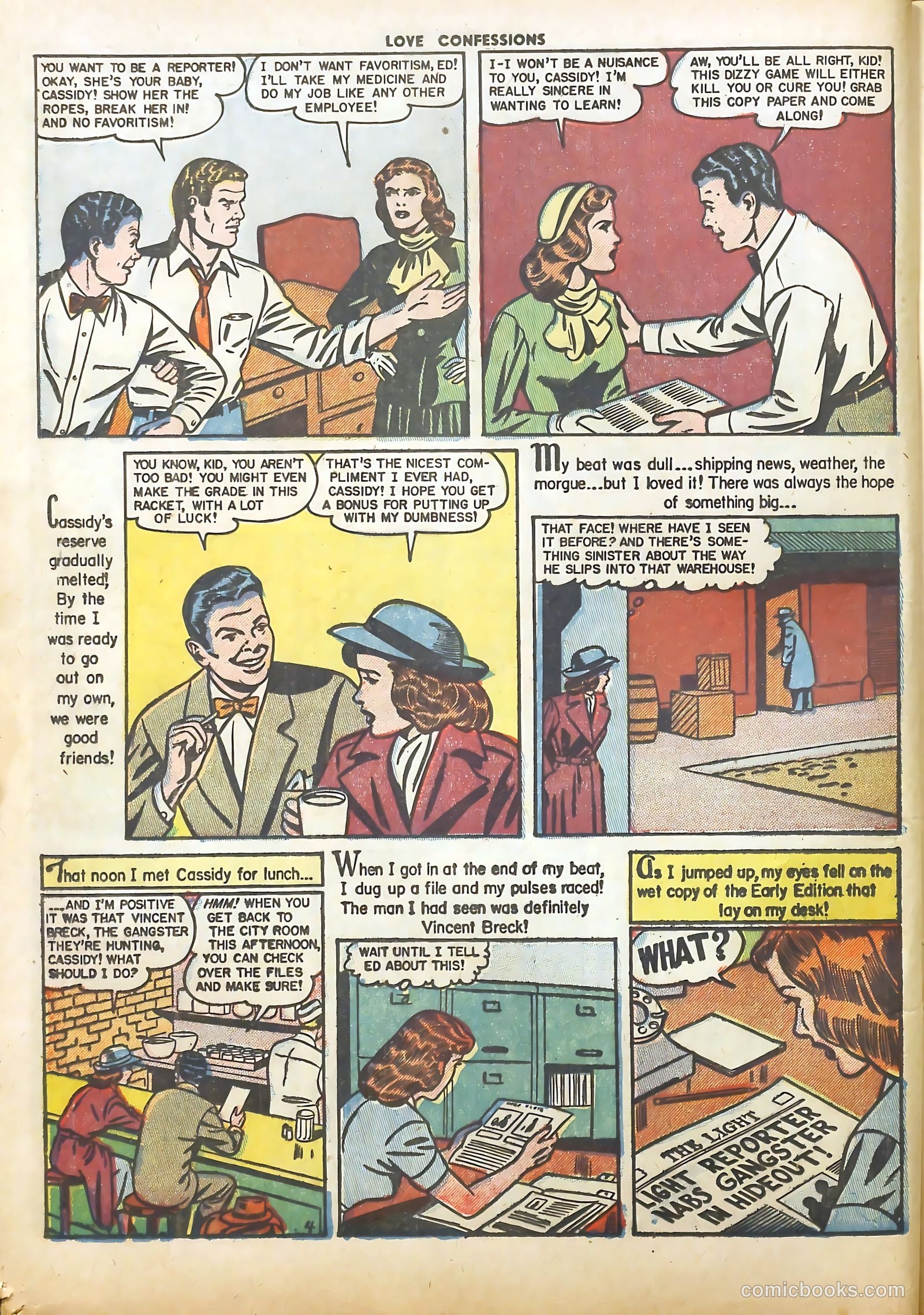 Love Confessions #8 (1951) — page 6 of 53