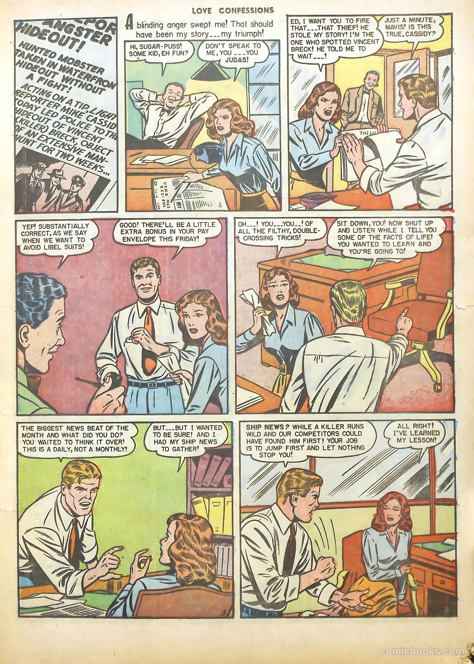 Love Confessions #8 (1951) — page 7 of 53