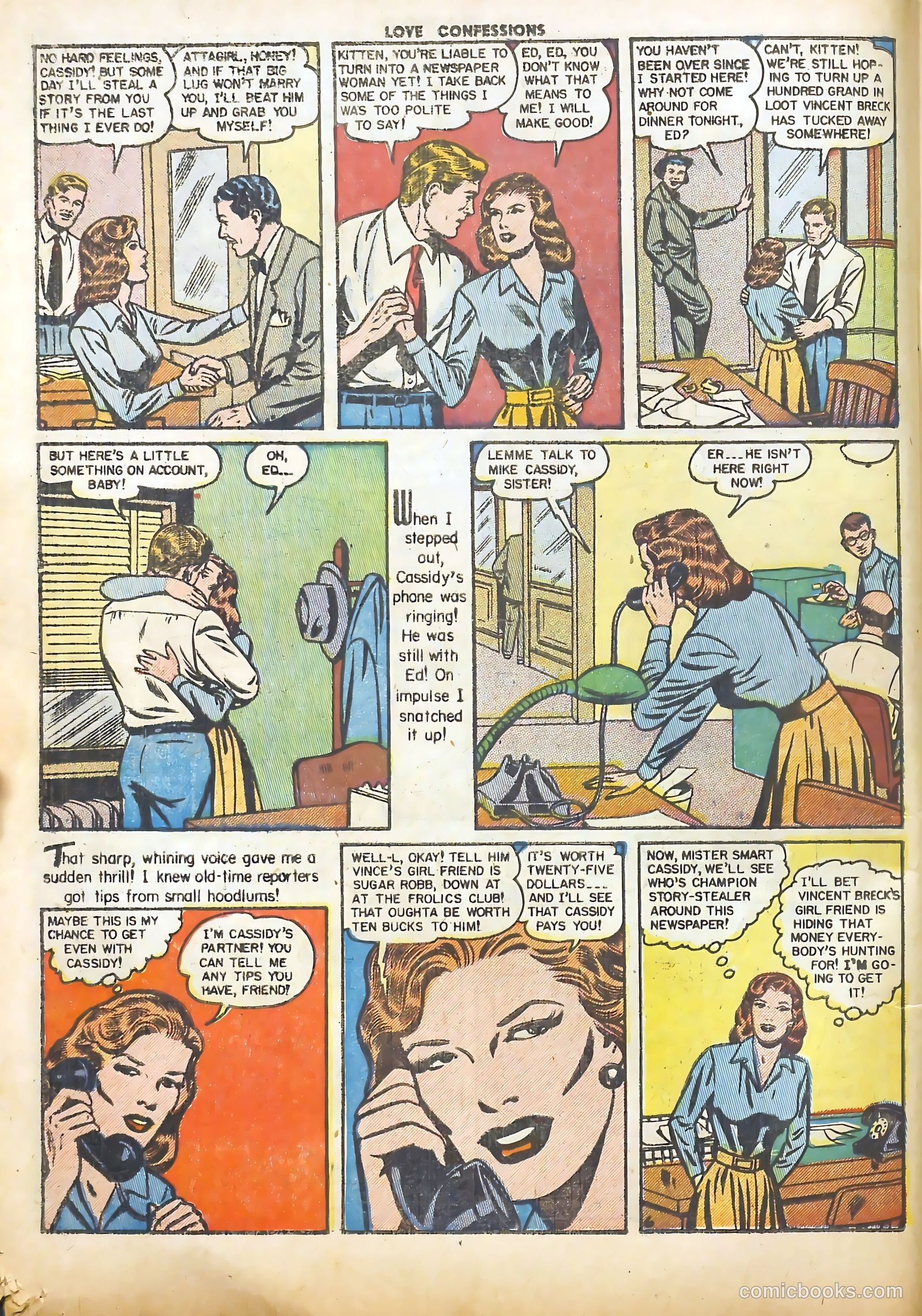 Love Confessions #8 (1951) — page 8 of 53