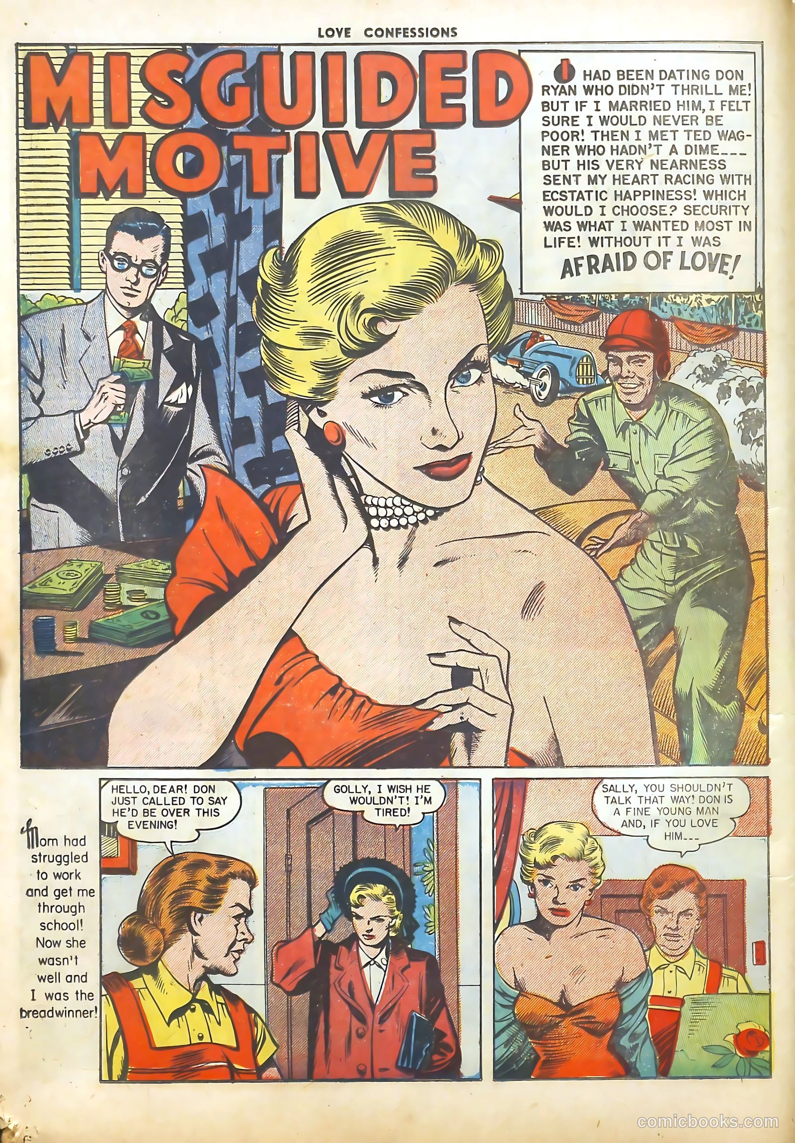 Love Confessions #8 (1951) — page 12 of 53