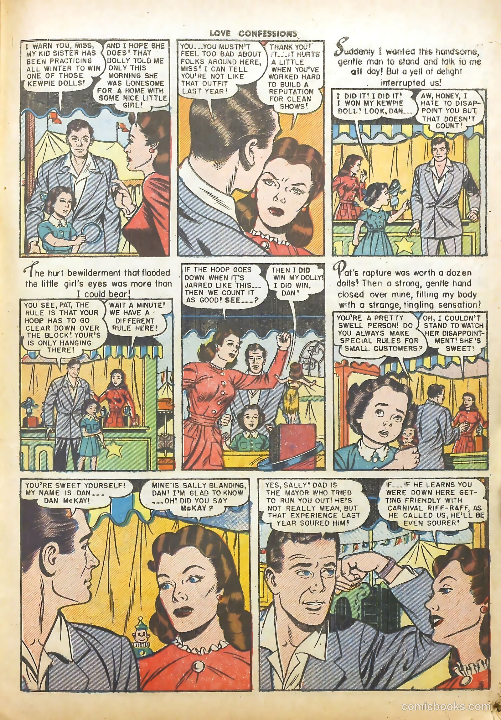 Love Confessions #8 (1951) — page 21 of 53