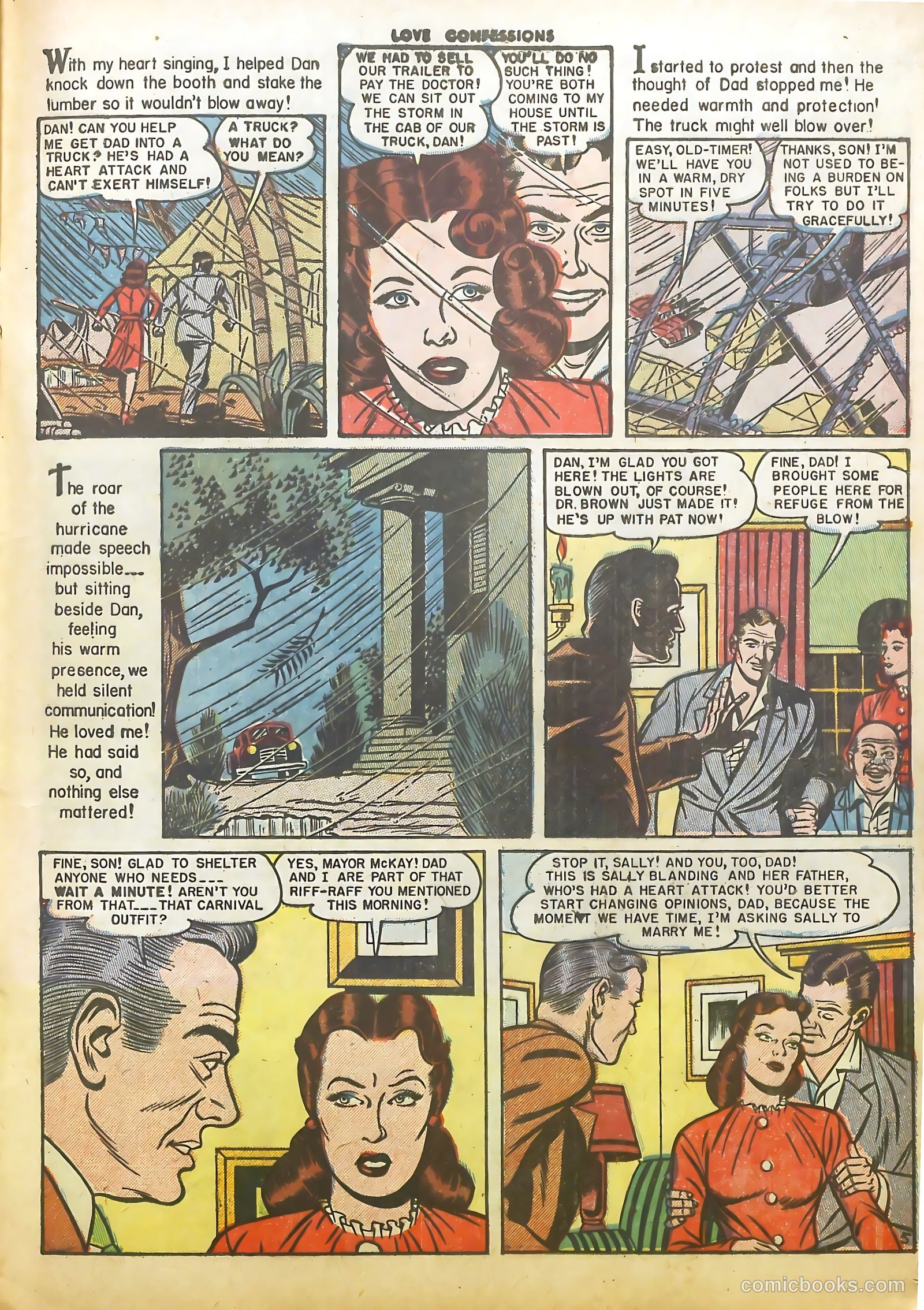Love Confessions #8 (1951) — page 23 of 53
