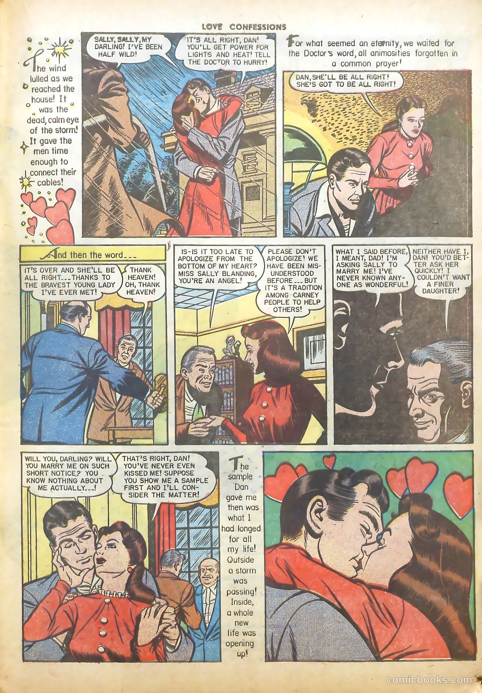 Love Confessions #8 (1951) — page 25 of 53