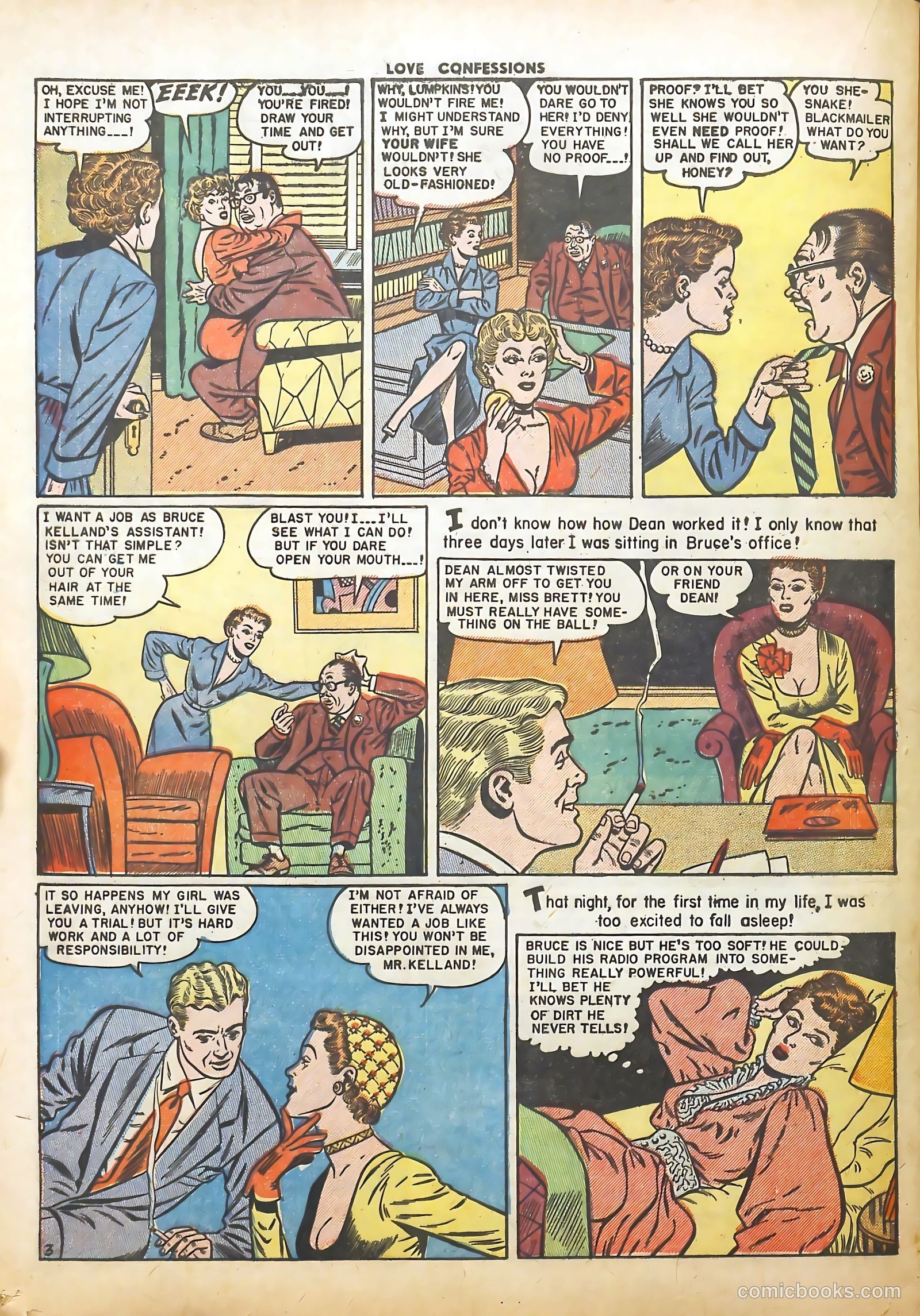 Love Confessions #8 (1951) — page 31 of 53