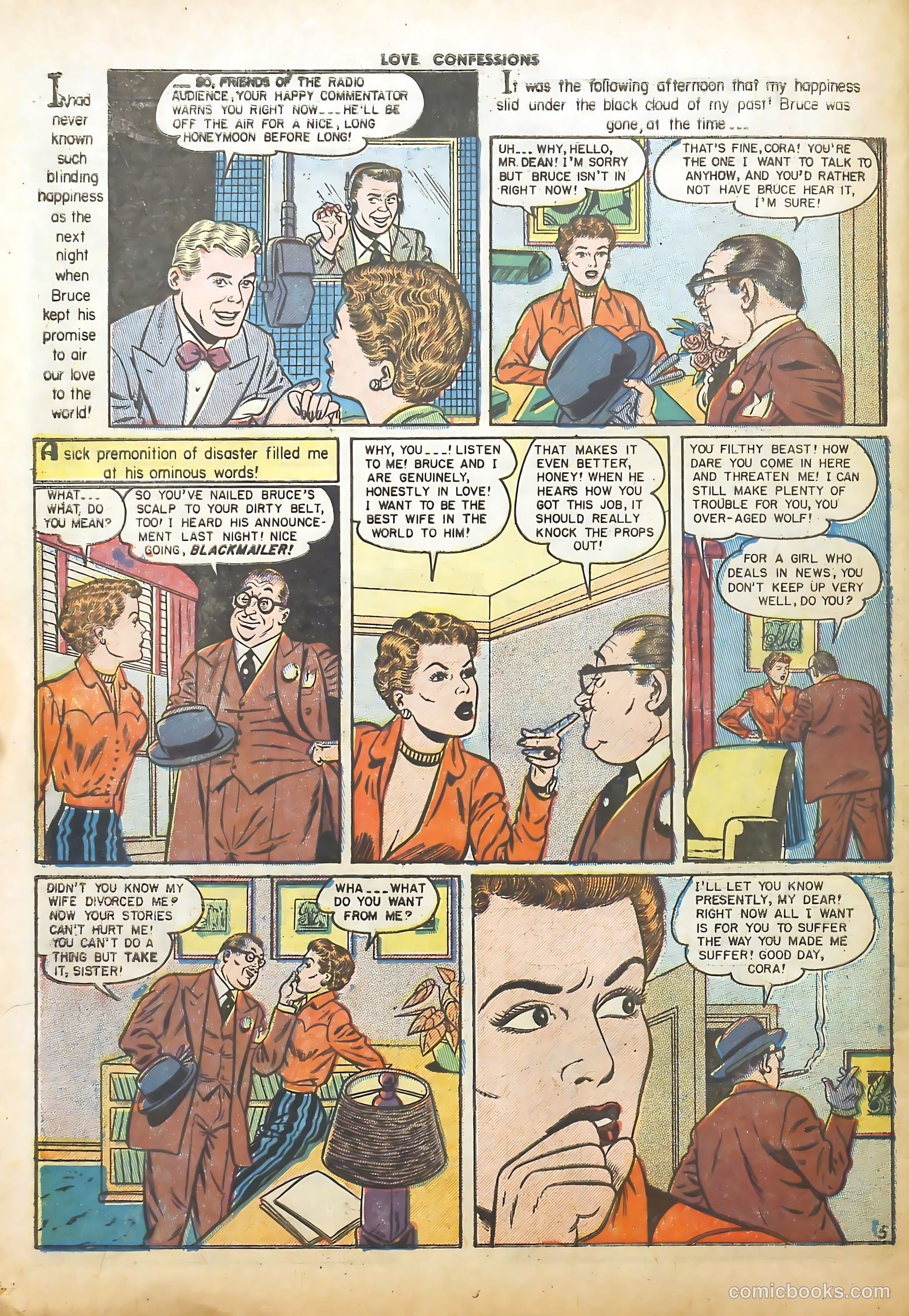 Love Confessions #8 (1951) — page 33 of 53