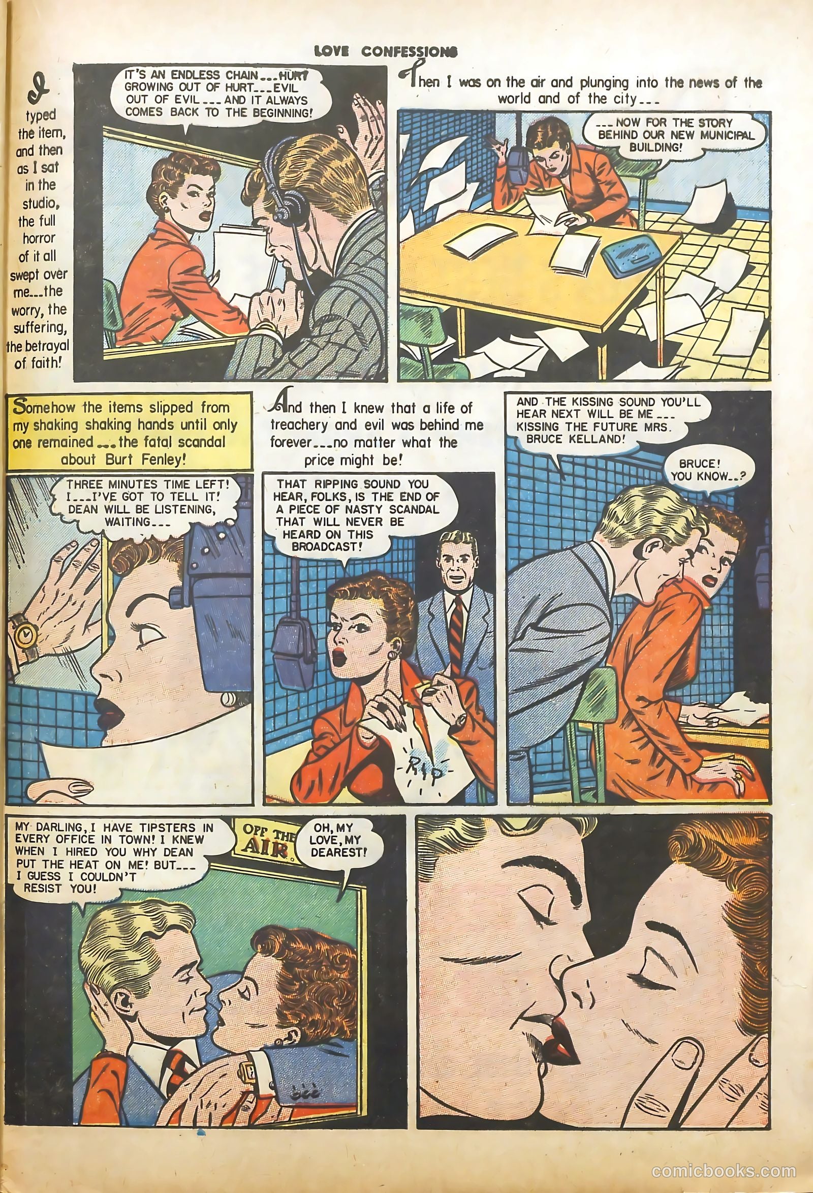 Love Confessions #8 (1951) — page 36 of 53