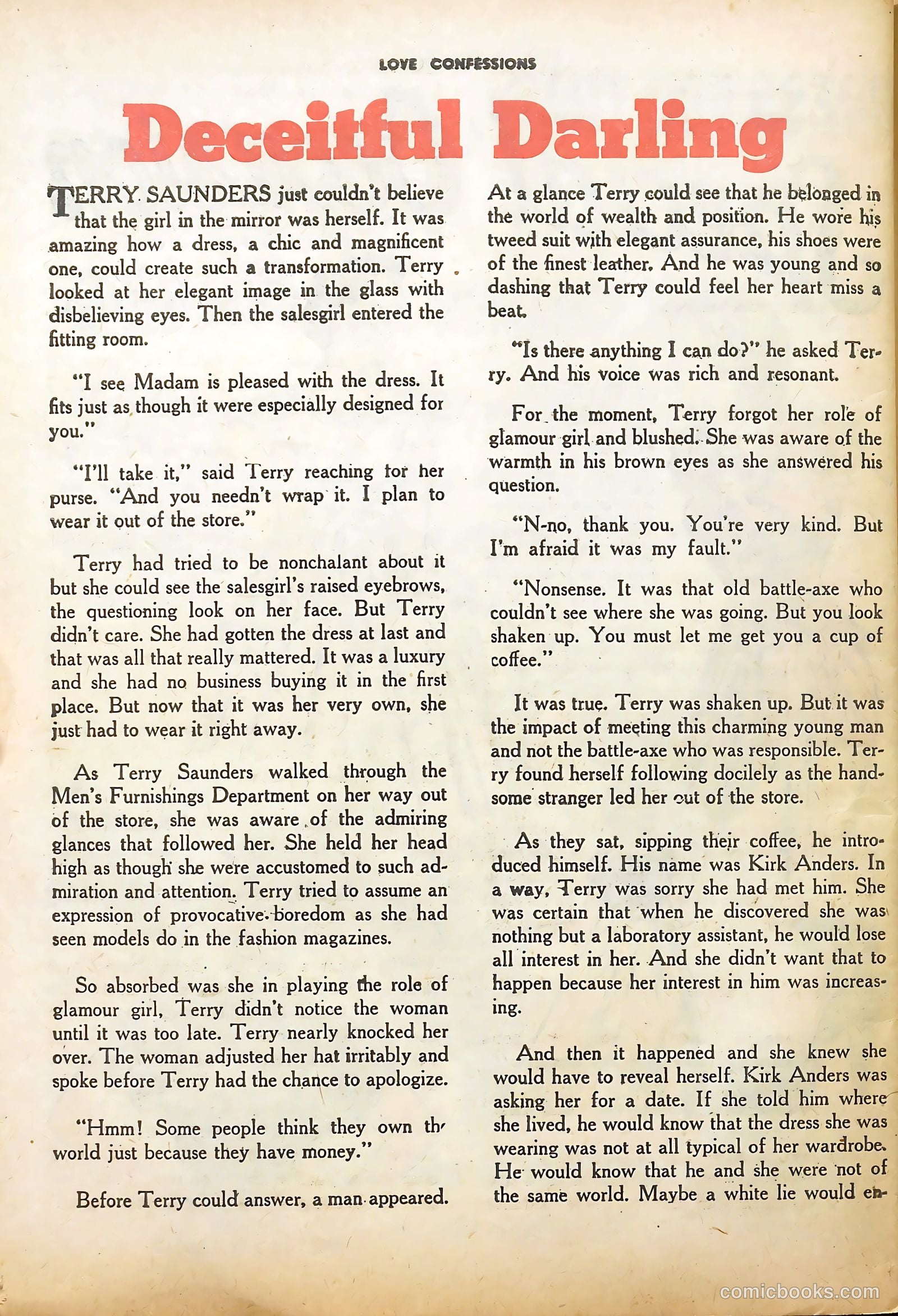 Love Confessions #8 (1951) — page 39 of 53