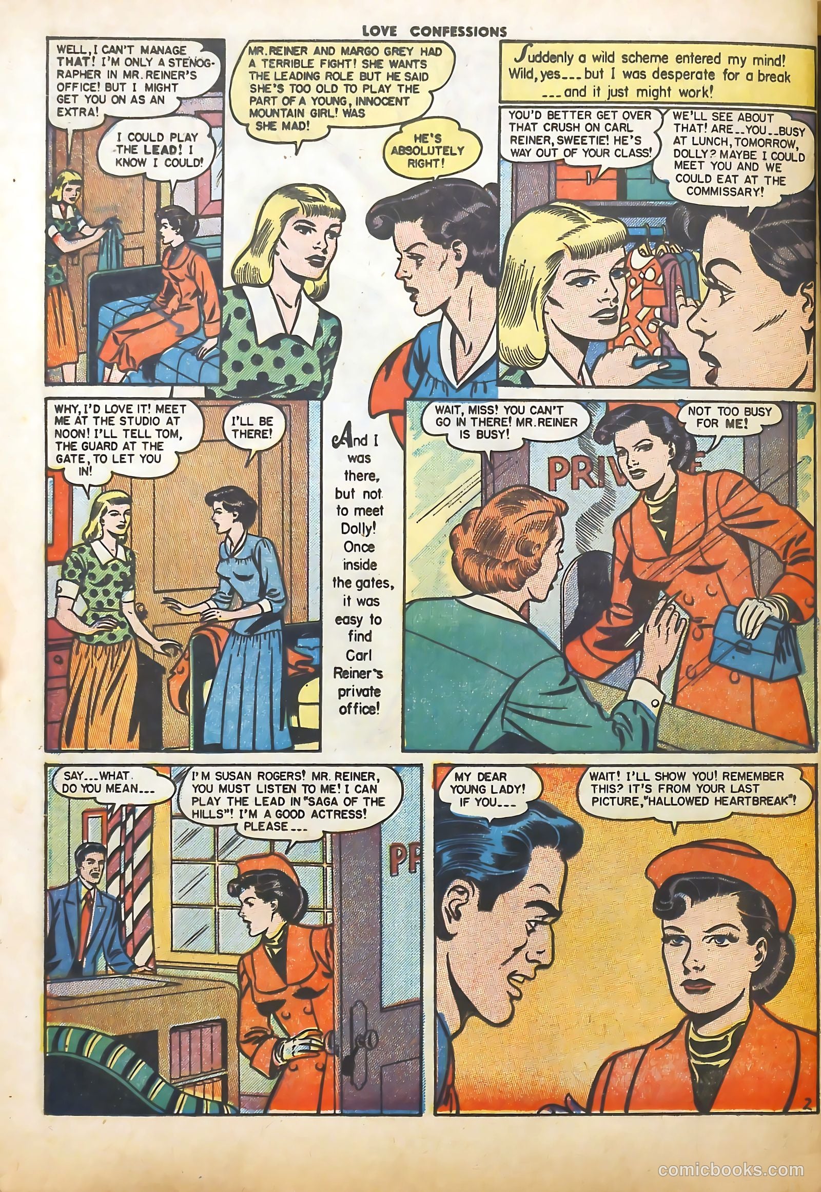 Love Confessions #8 (1951) — page 43 of 53