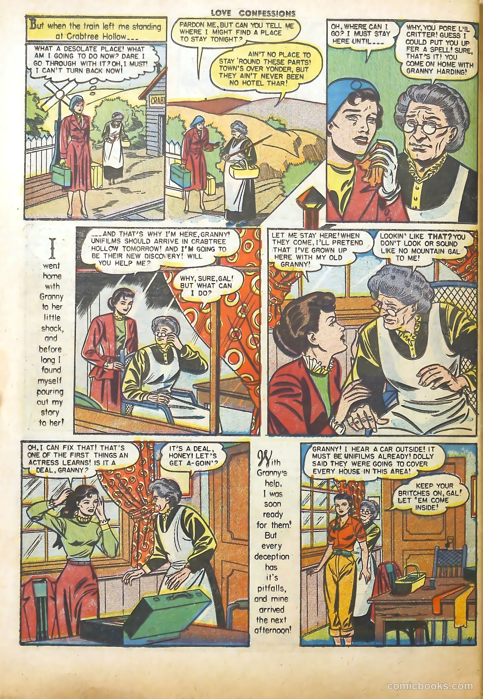 Love Confessions #8 (1951) — page 45 of 53