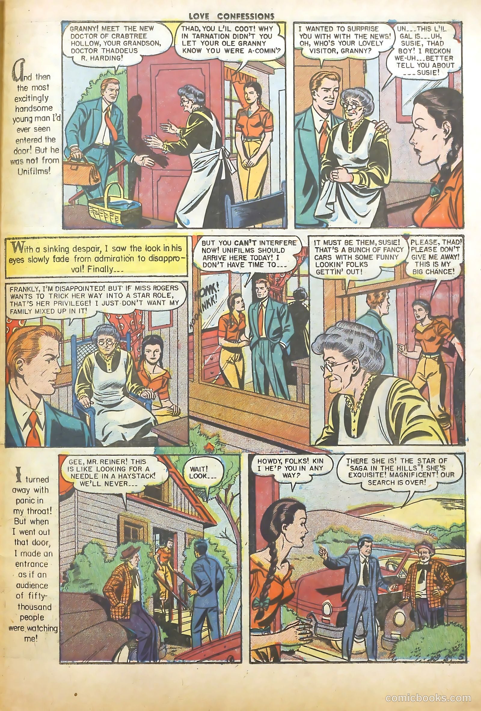 Love Confessions #8 (1951) — page 46 of 53