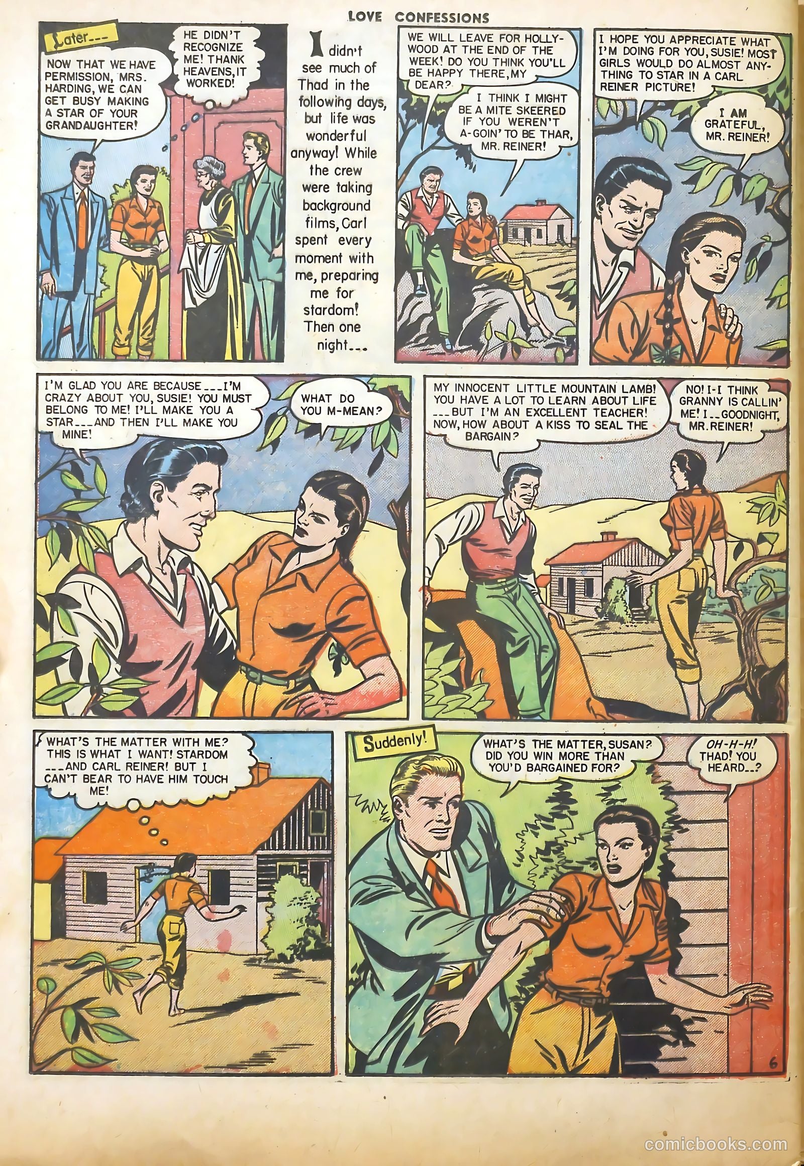 Love Confessions #8 (1951) — page 47 of 53