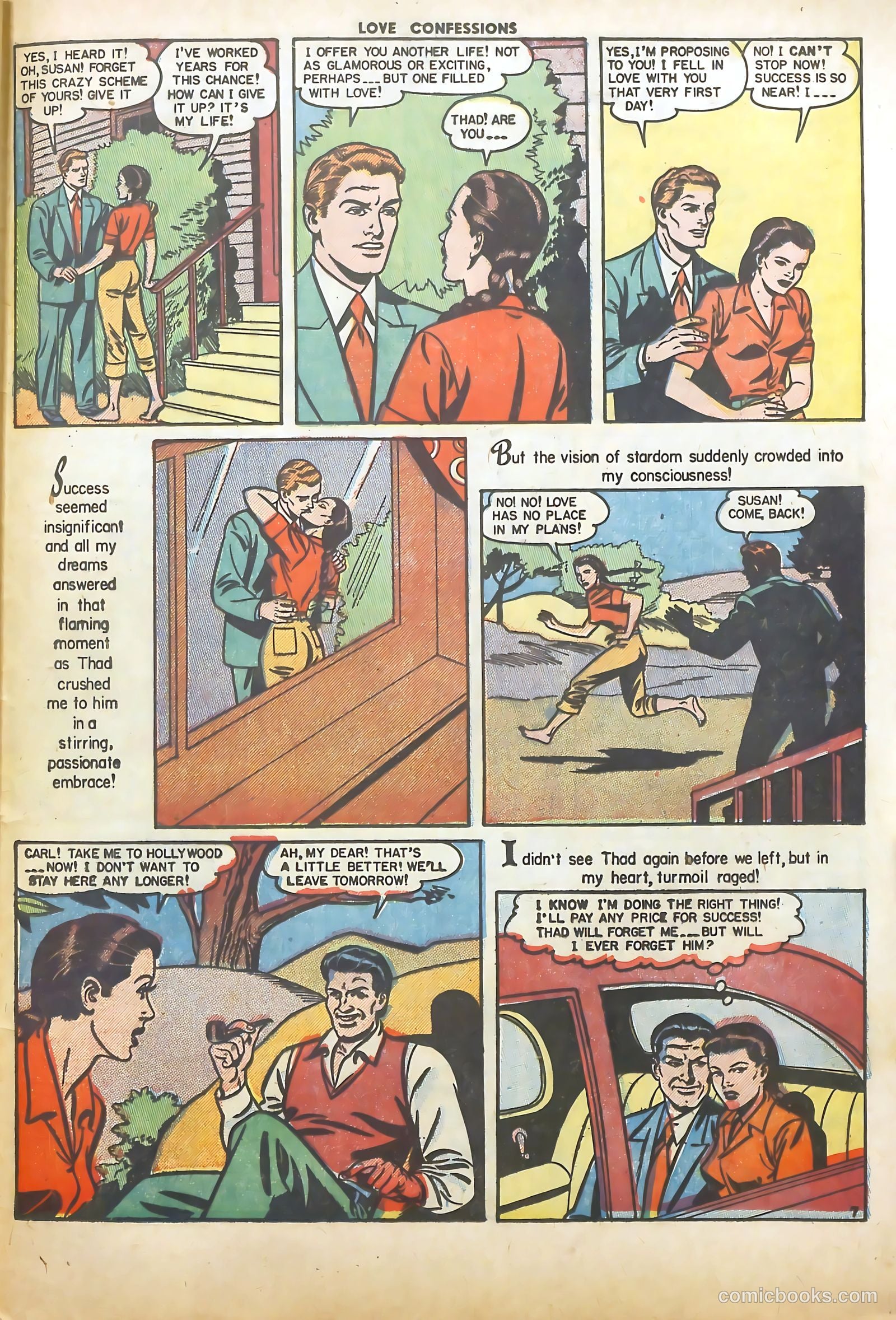 Love Confessions #8 (1951) — page 48 of 53