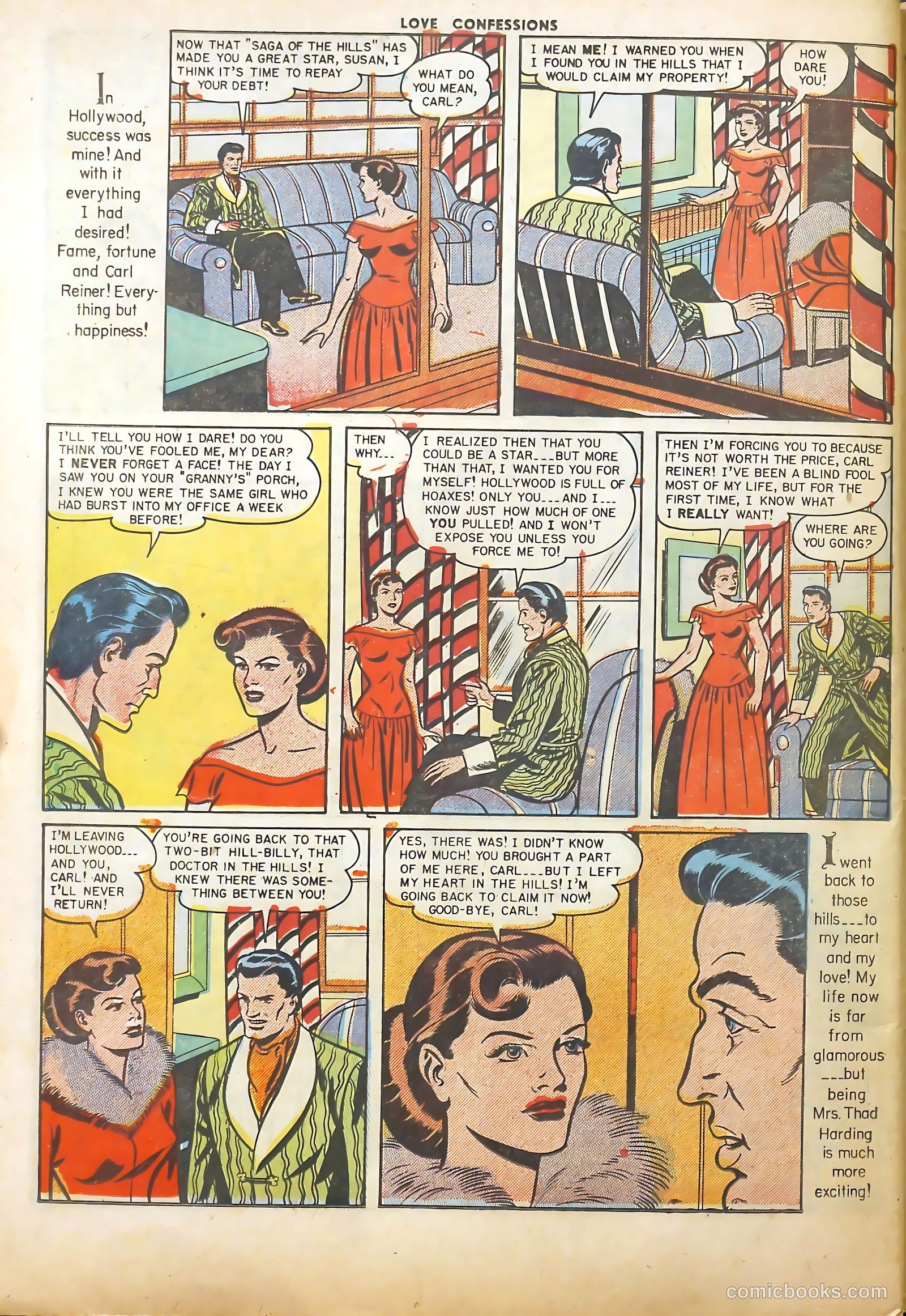 Love Confessions #8 (1951) — page 49 of 53