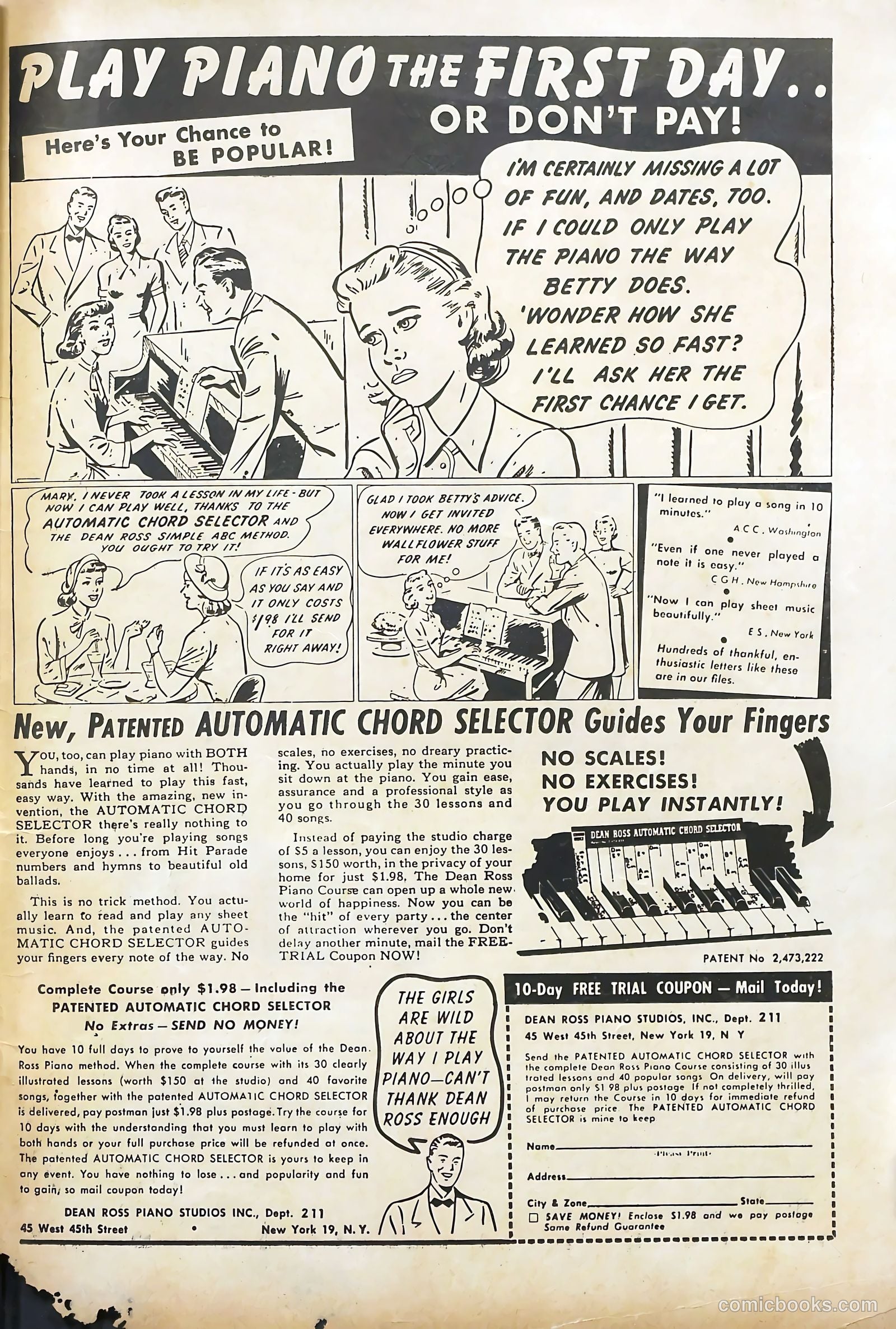 Love Confessions #8 (1951) — page 52 of 53