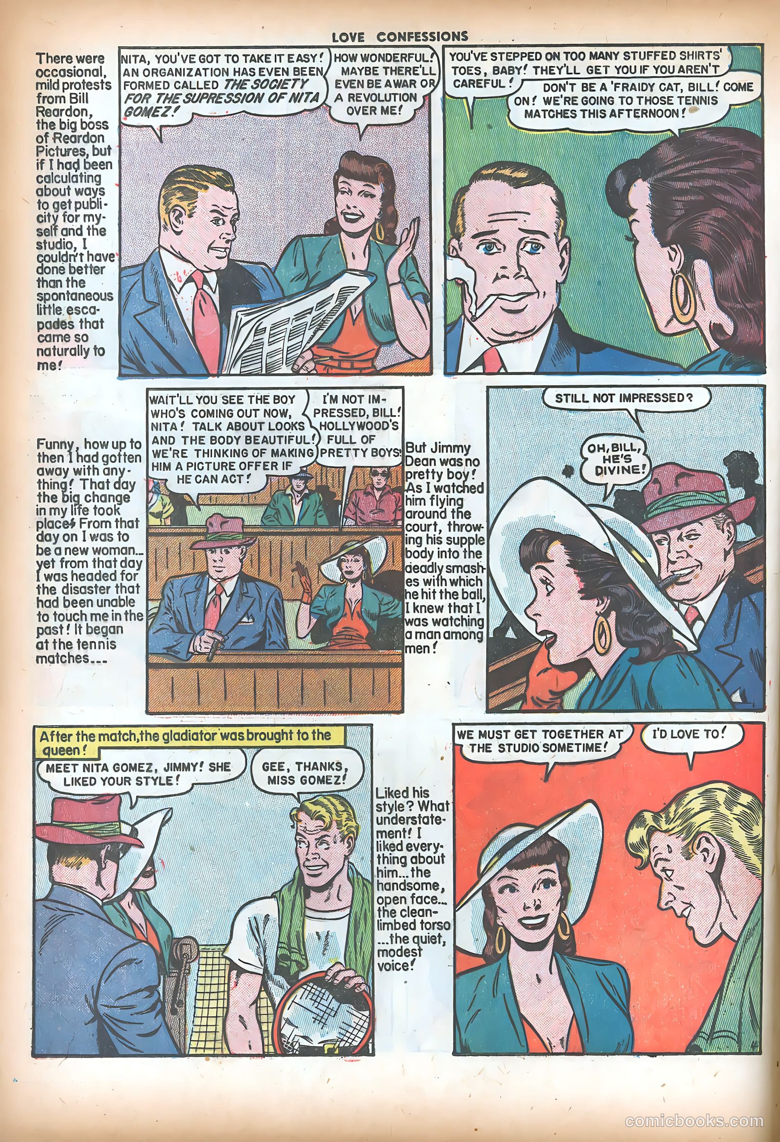 Love Confessions #9 (1951) — page 6 of 51