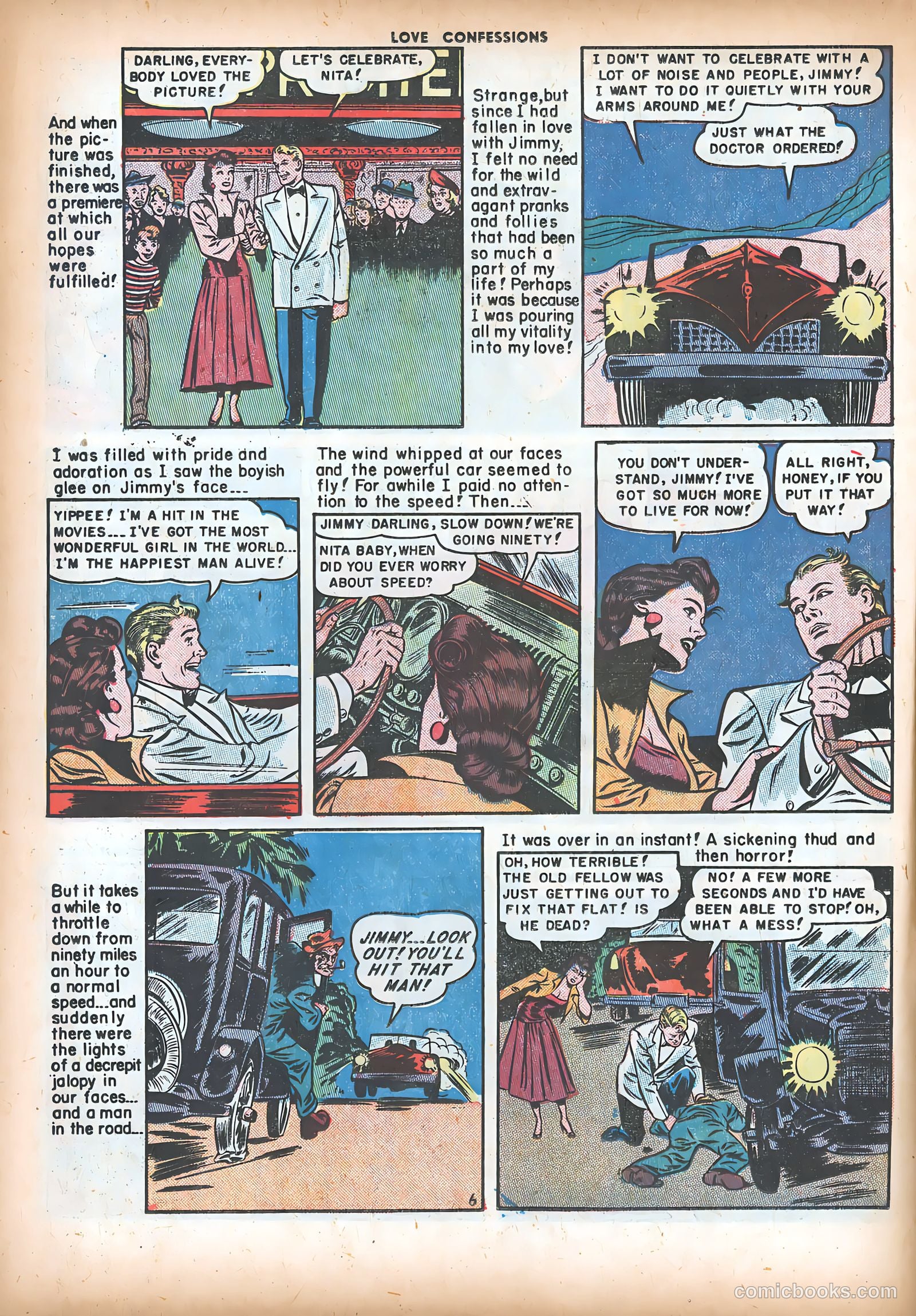 Love Confessions #9 (1951) — page 8 of 51