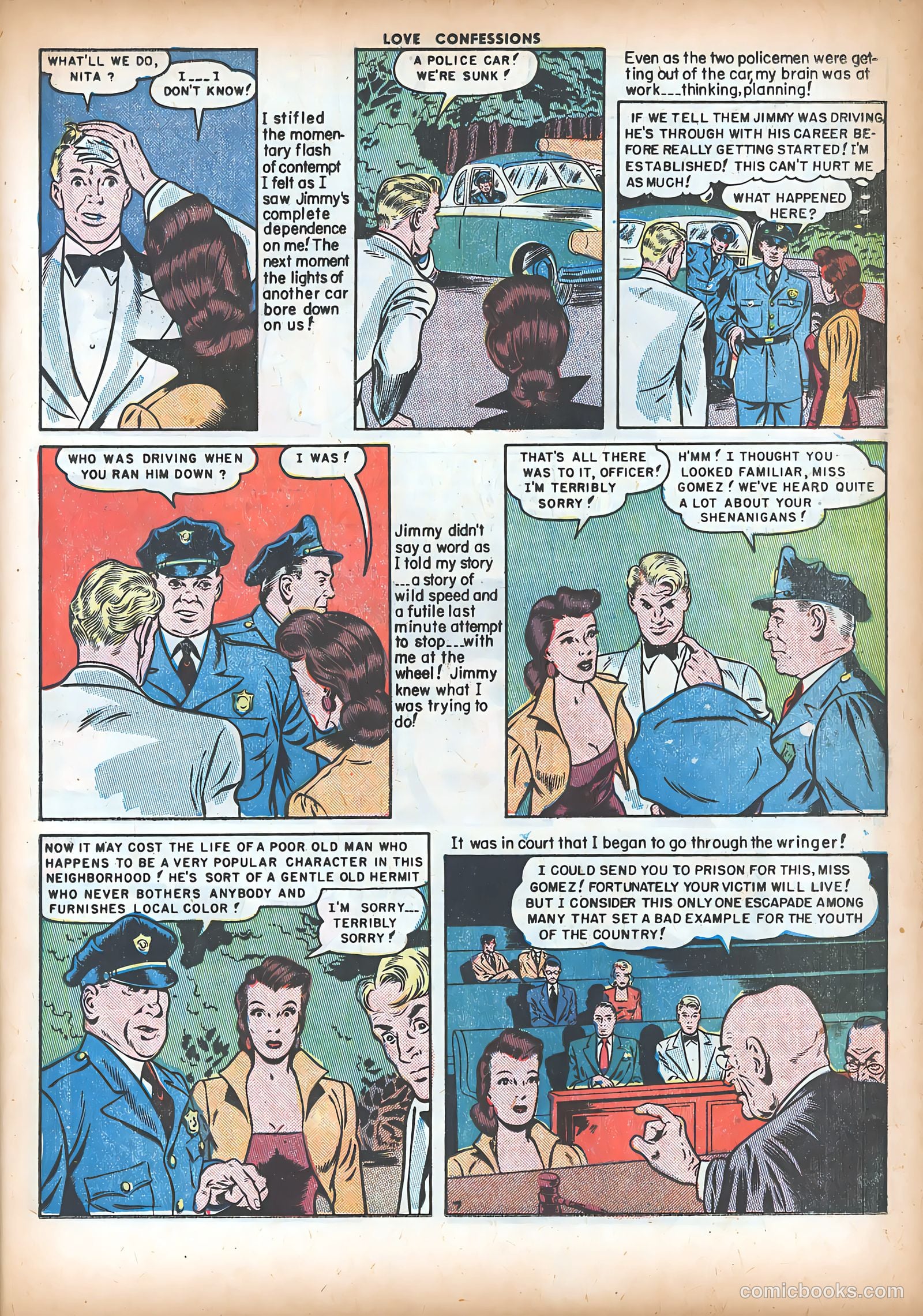 Love Confessions #9 (1951) — page 9 of 51