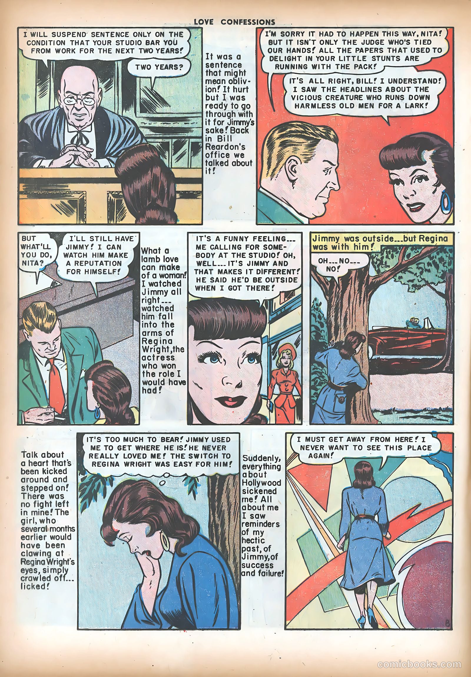 Love Confessions #9 (1951) — page 10 of 51