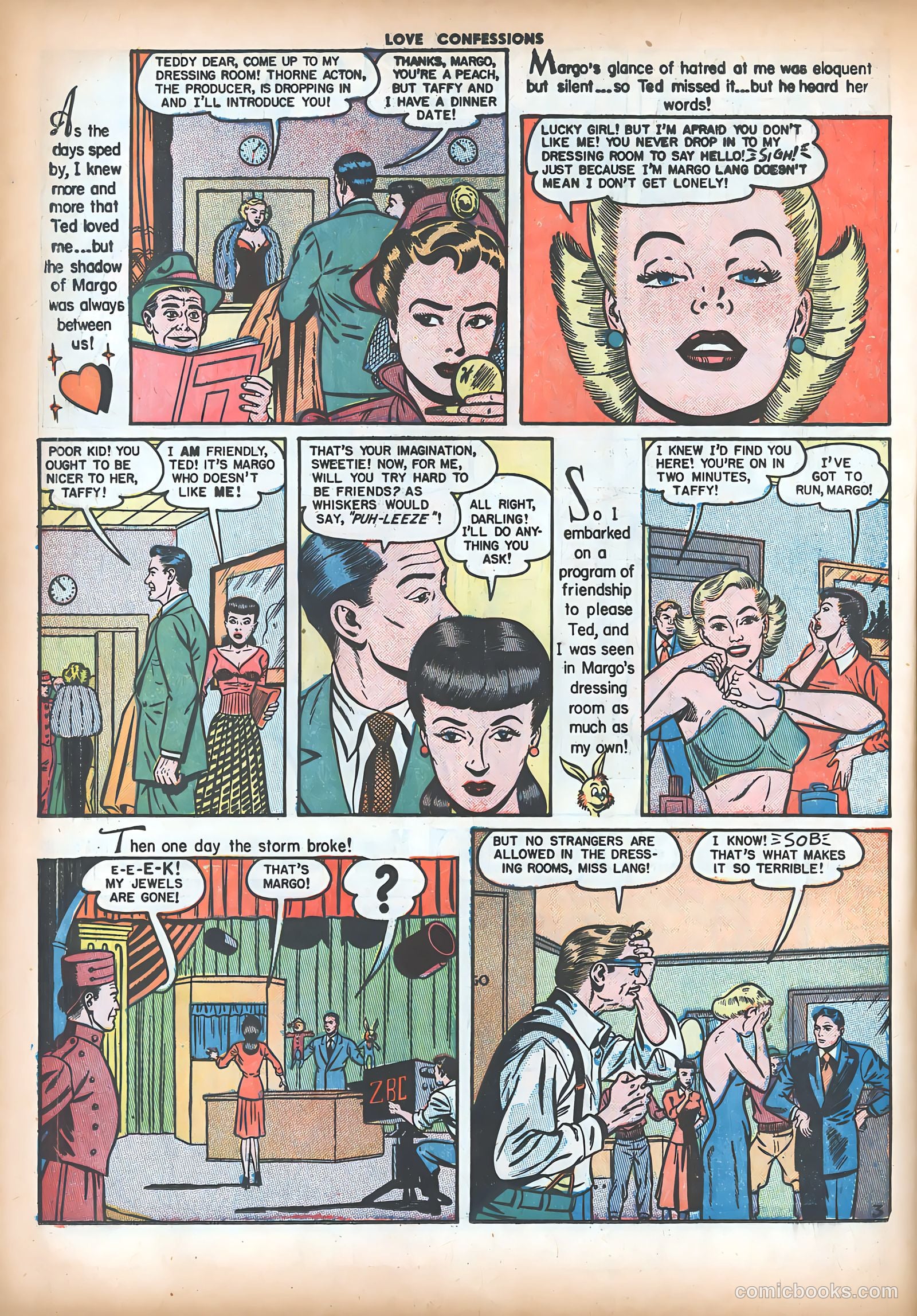 Love Confessions #9 (1951) — page 14 of 51