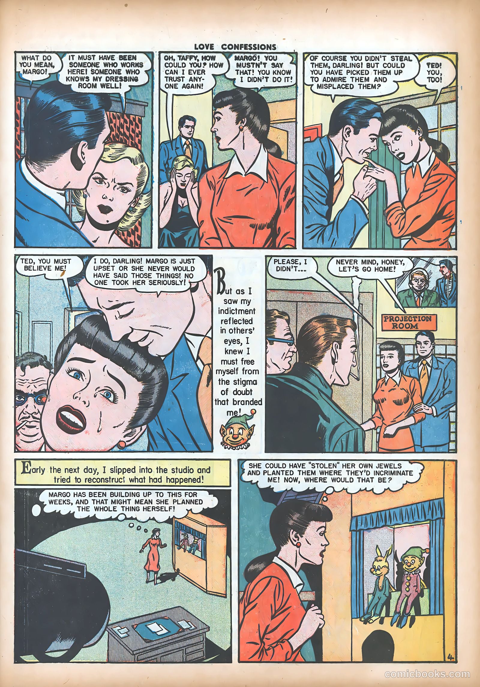 Love Confessions #9 (1951) — page 15 of 51