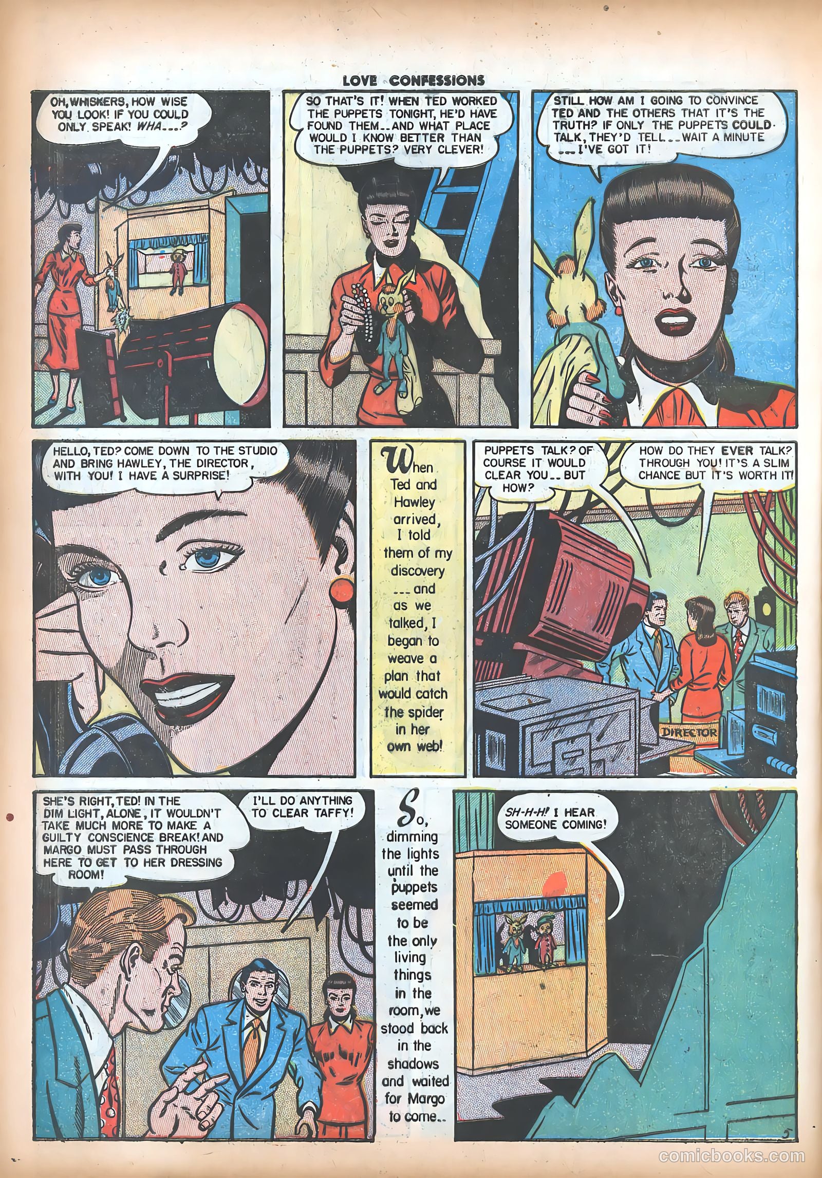 Love Confessions #9 (1951) — page 16 of 51