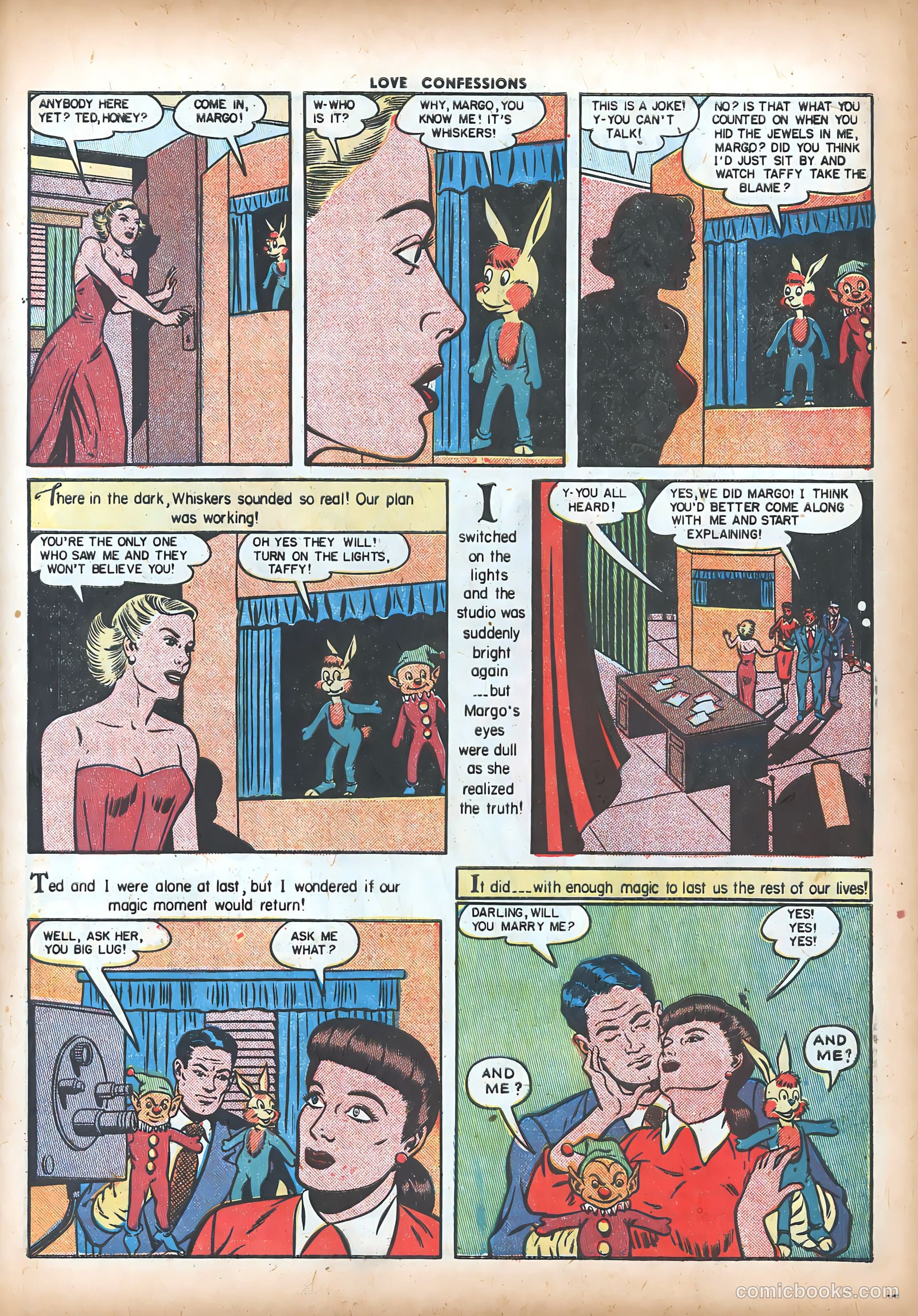 Love Confessions #9 (1951) — page 17 of 51