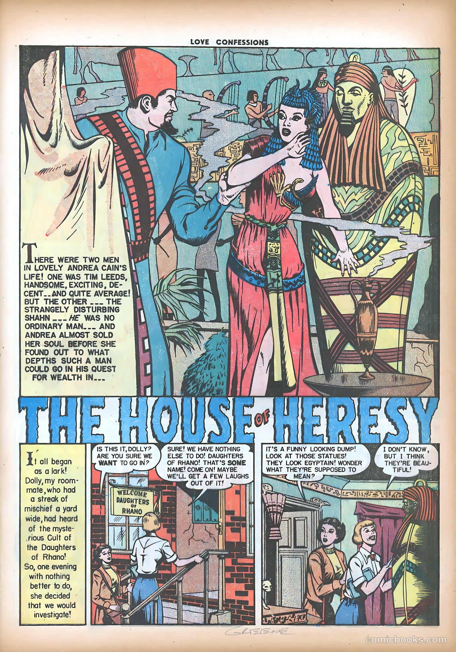 Love Confessions #9 (1951) — page 19 of 51