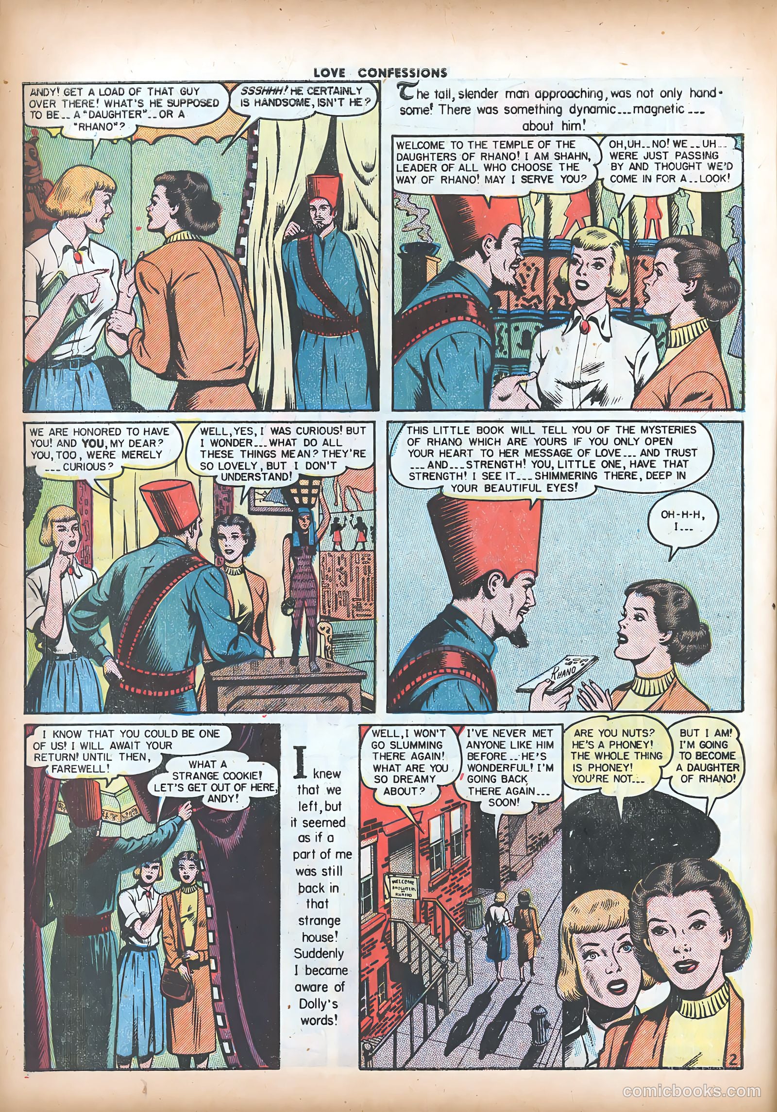 Love Confessions #9 (1951) — page 20 of 51